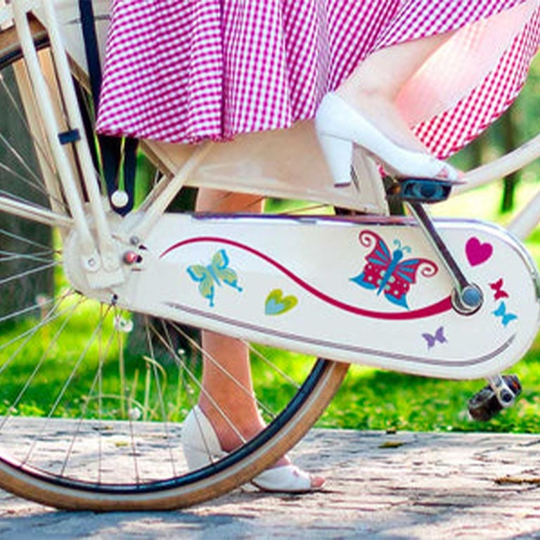 Aufkleber für Fahrrad