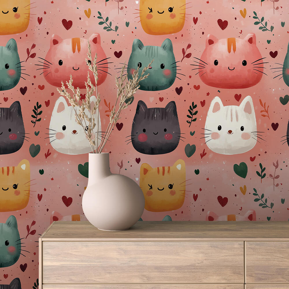 Selbstklebende Fototapeten für die Wand, fröhliche Designs für das Kinderzimmer - BABY047