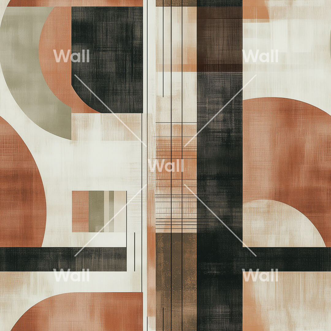 Geometrische Muster Tapete - Selbstklebende Varianten entdecken