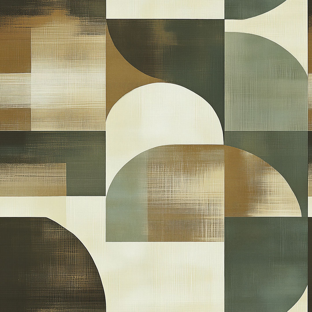 Tapeten geometrische Muster: Kreative Wandgestaltung