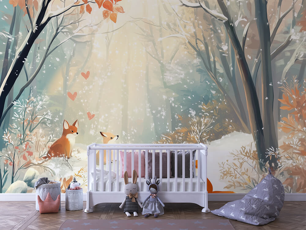 Selbstklebende Fototapeten für die Wand, Kindertapeten, die begeistern - INFA049