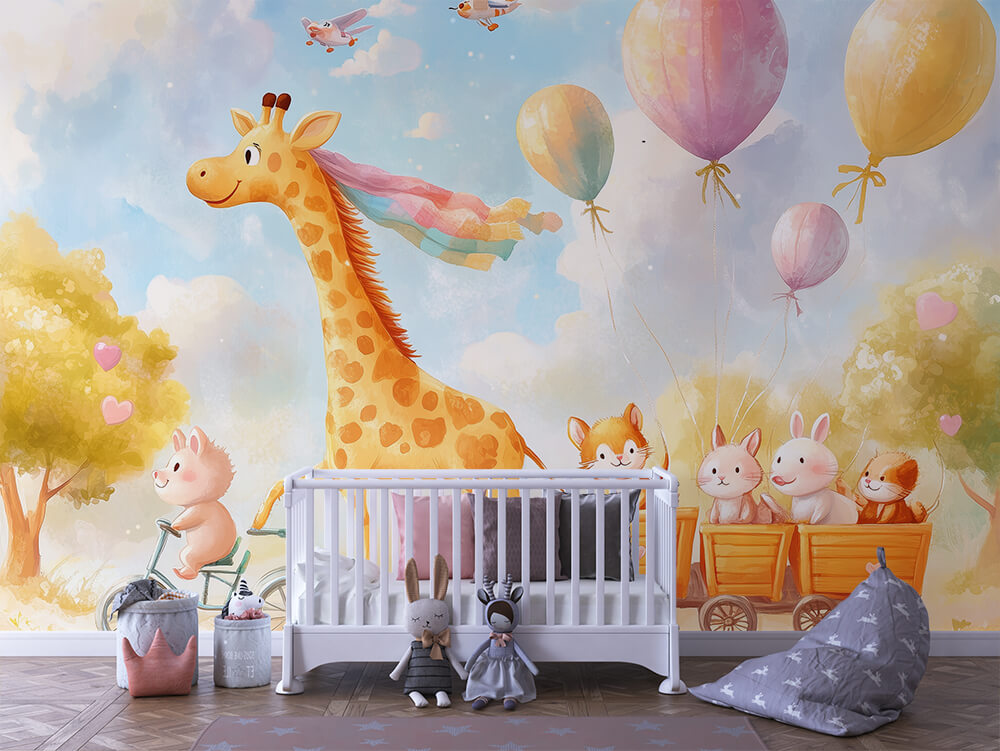 Selbstklebende Fototapeten für die Wand, Kindertapeten, die begeistern - INFA126