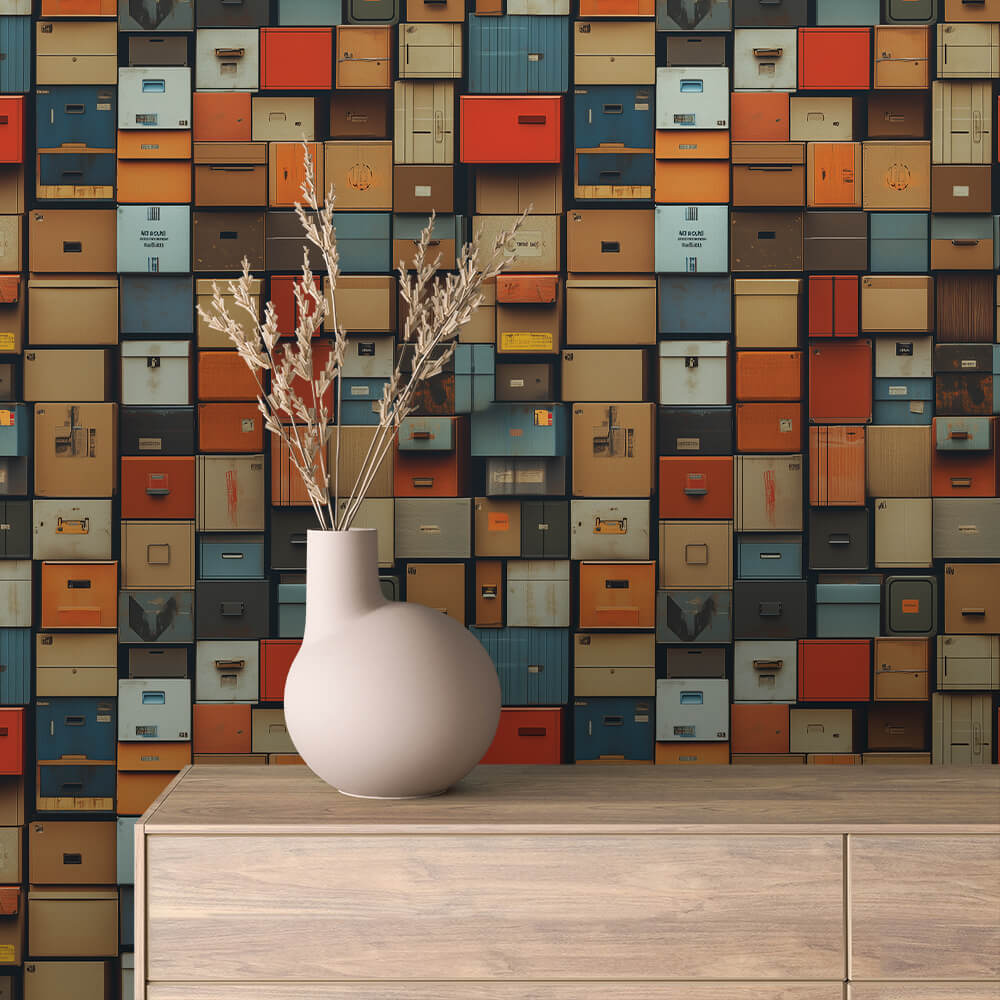 Selbstklebende Fototapeten für die Wand, moderne kommerzielle Designs - KOM070