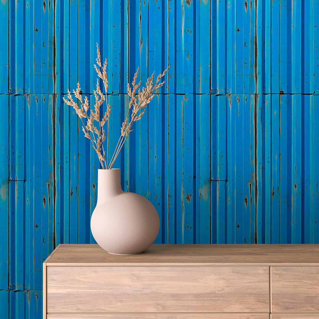 Selbstklebende Fototapeten für die Wand, industrielles Metalldesign - MET002