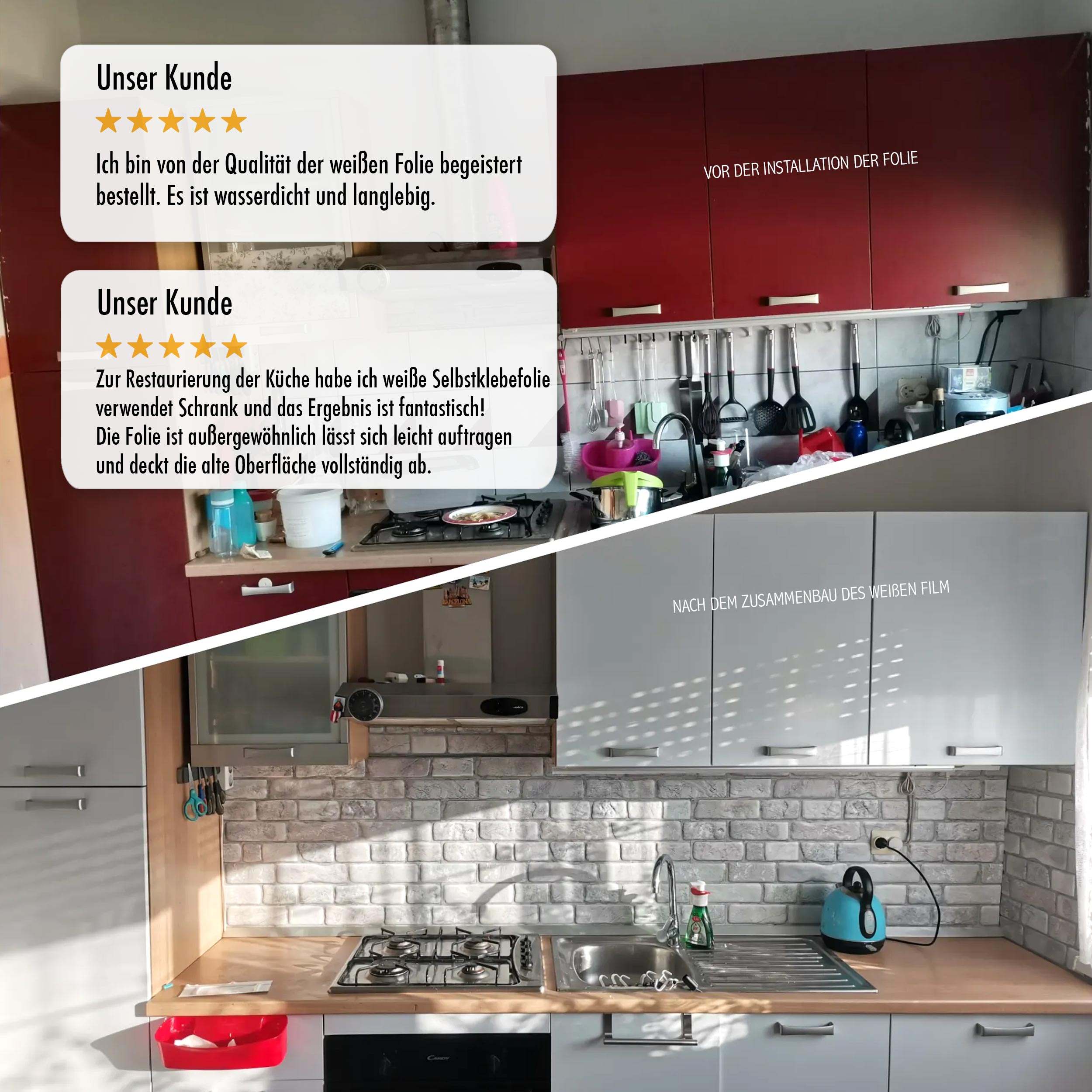 Selbstklebende folie für holz- Erneuern Sie Ihre Möbel Einfach und Preiswert