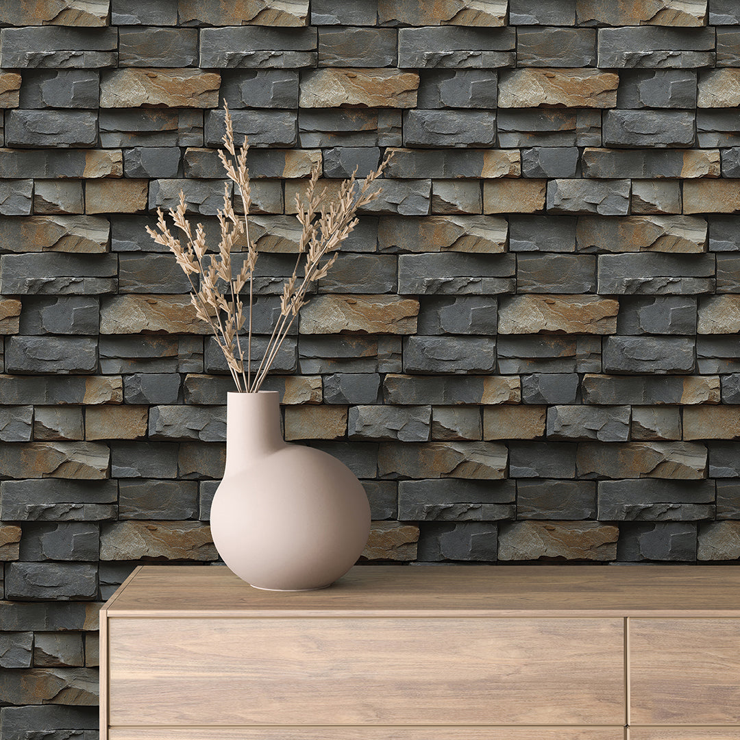 Selbstklebende Fototapeten für die Wand, Steintapeten, die begeistern - STON029