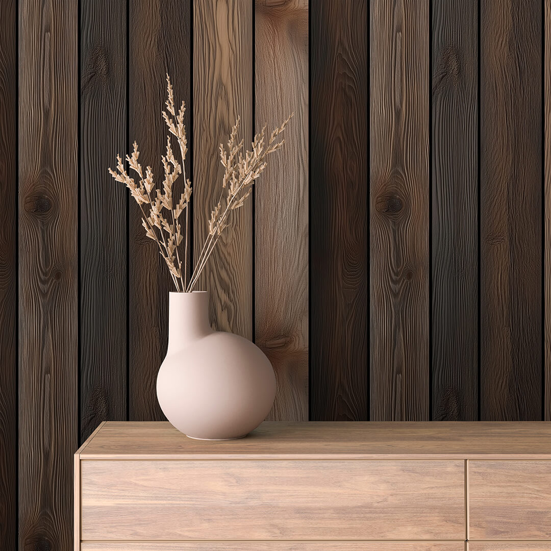 Selbstklebende Fototapeten für die Wand, Holztapeten, die begeistern - WOOD033