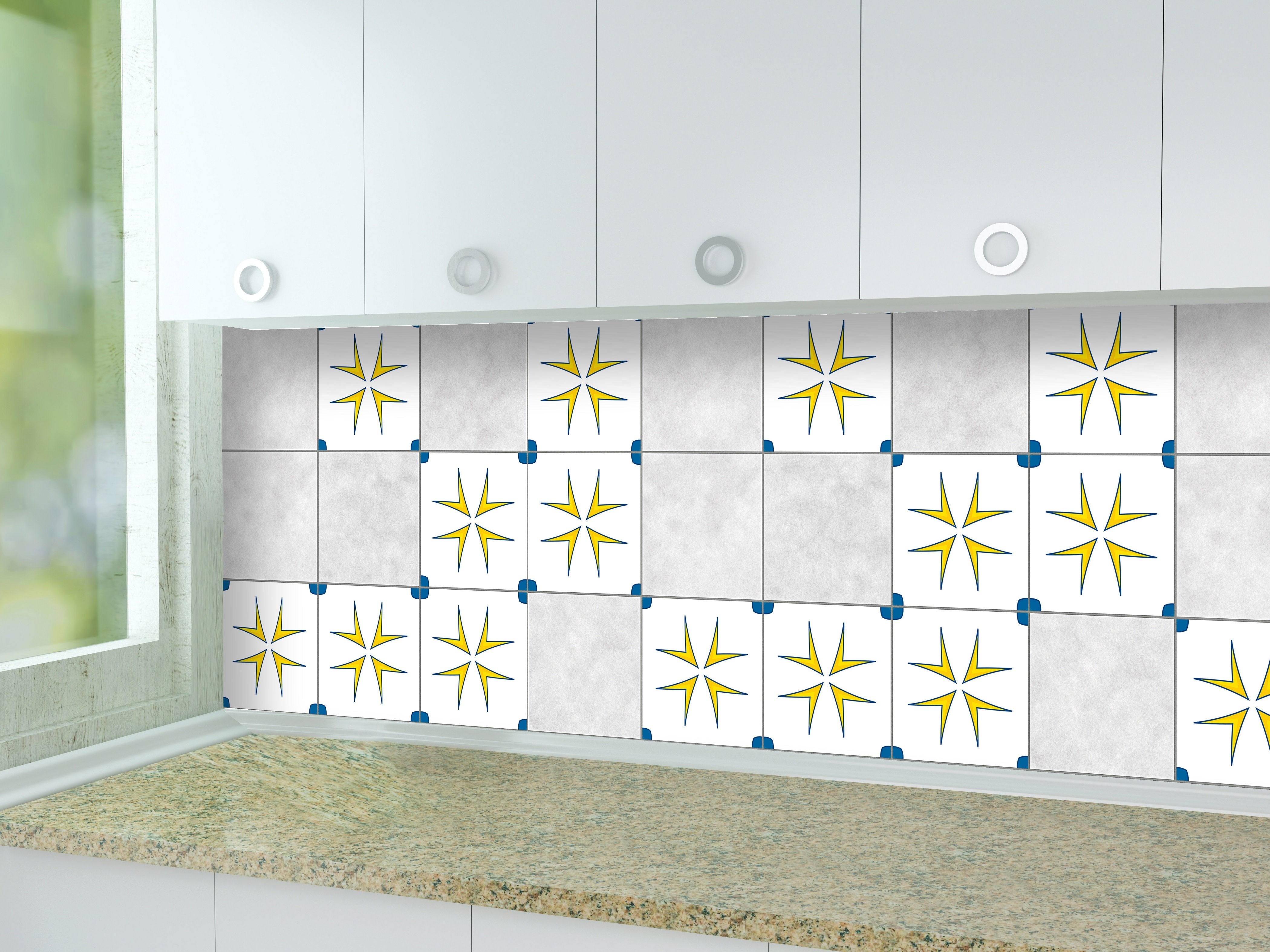 Aufkleber für Fliesen - KP104 - life-decor.de