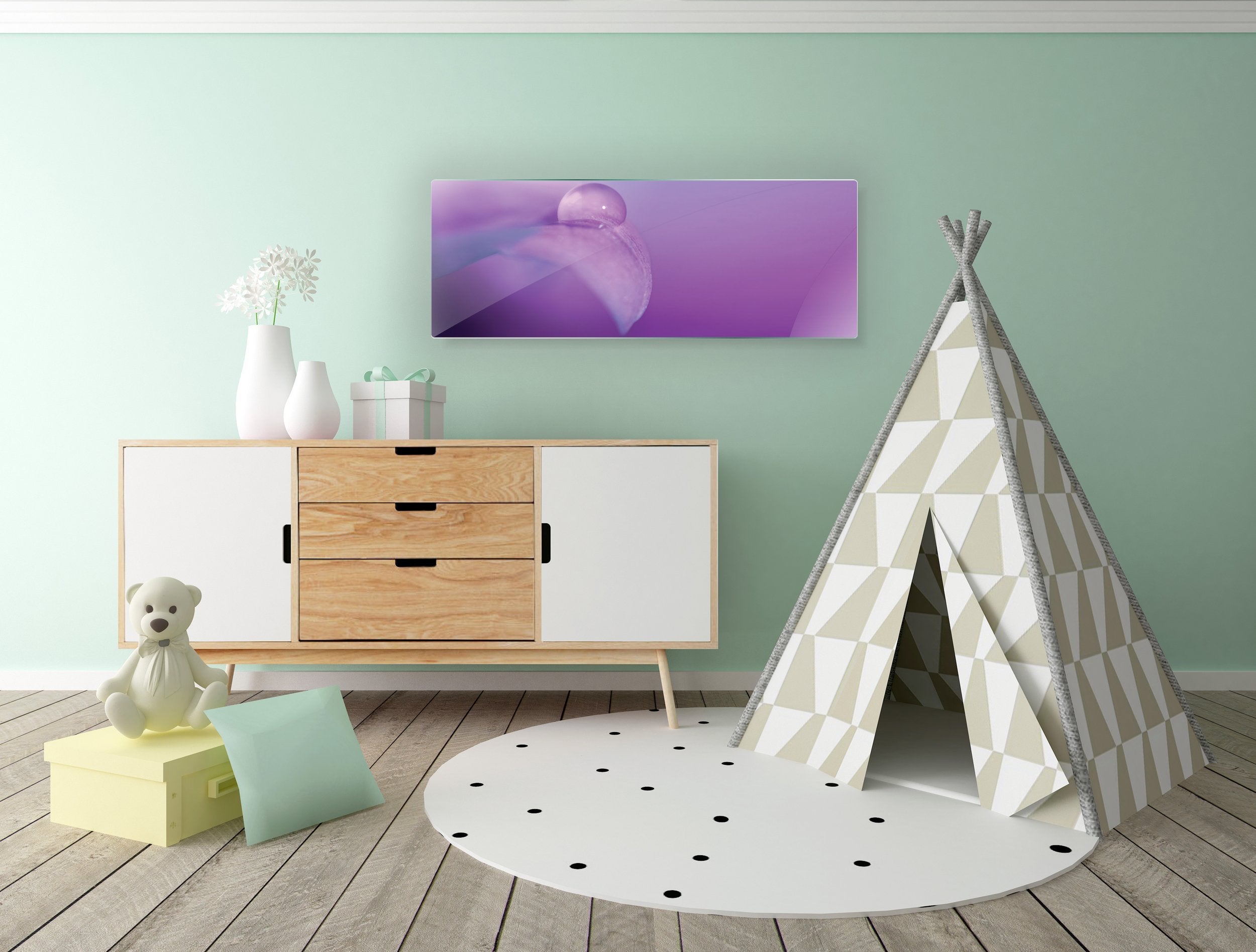 Kunst wand bilder Blütenblatt - AP043 - life-decor.de