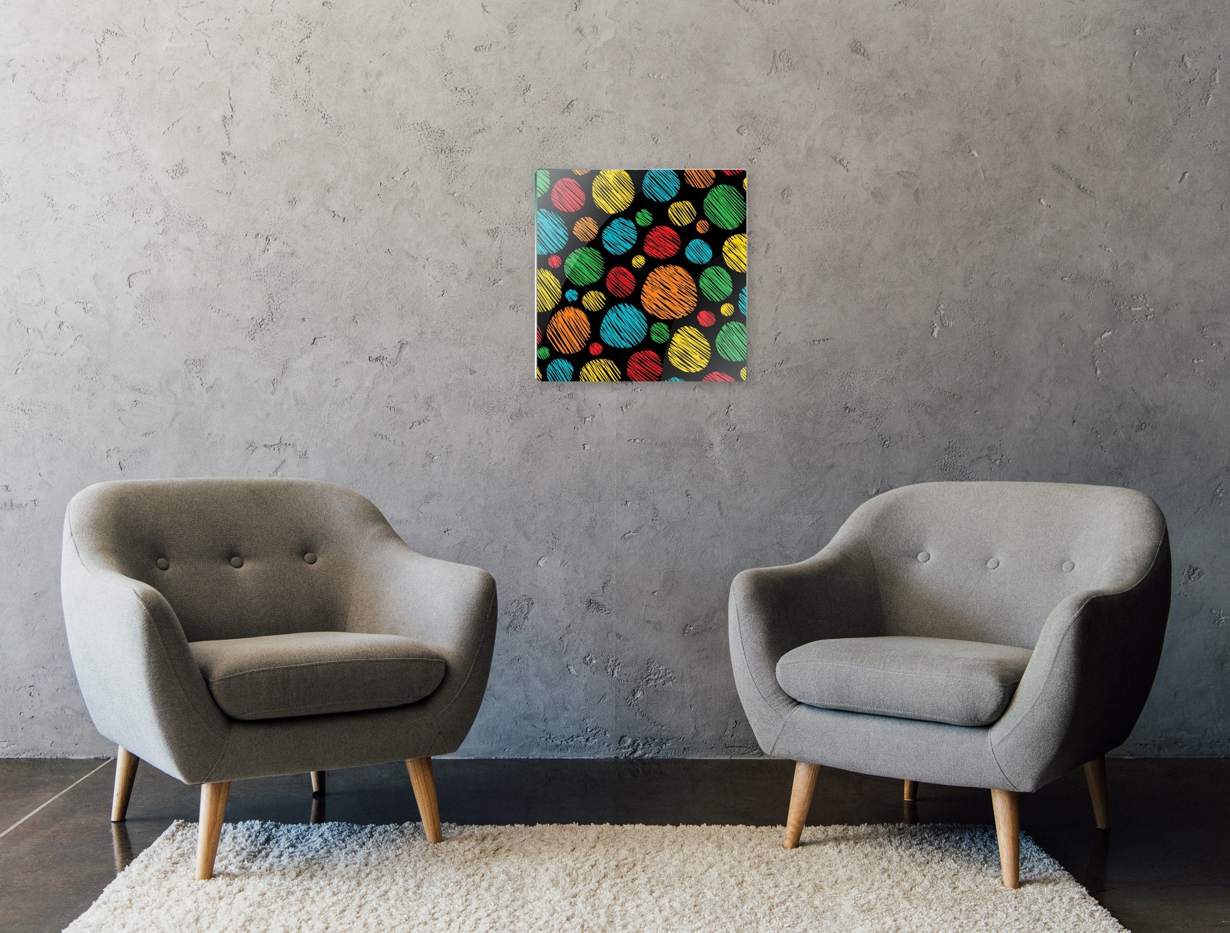 Kunst wand bilder Gepunktet - AP072 - life-decor.de