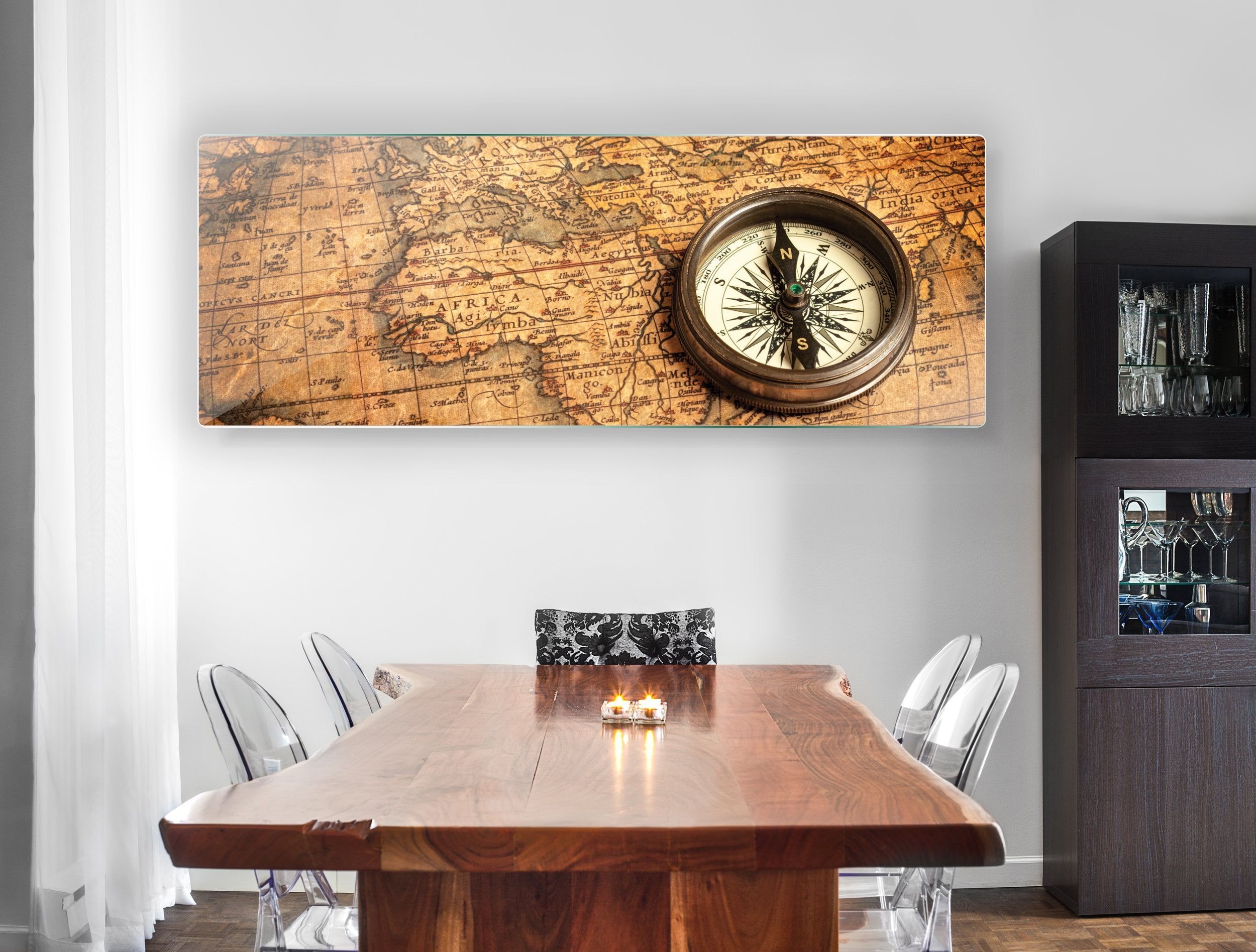 Kunst wand bilder Alte karte - AP015 - life-decor.de