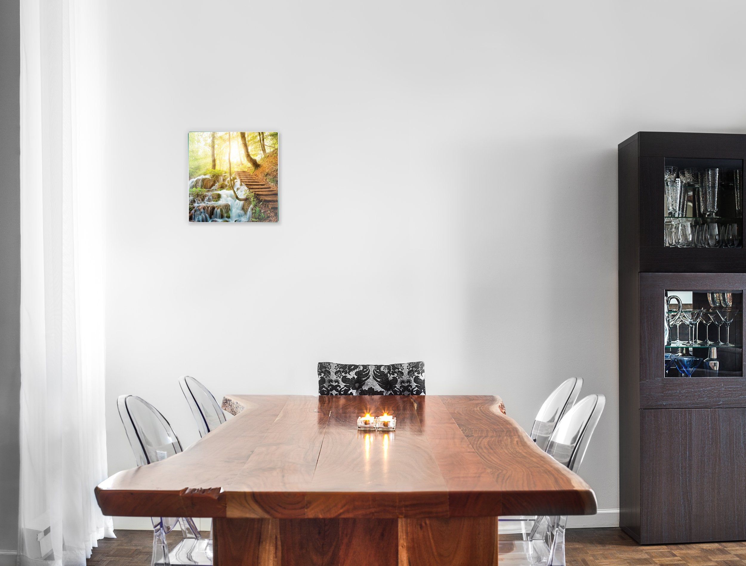 Kunst wand bilder Wald und Wasserfälle - AP023 - life-decor.de