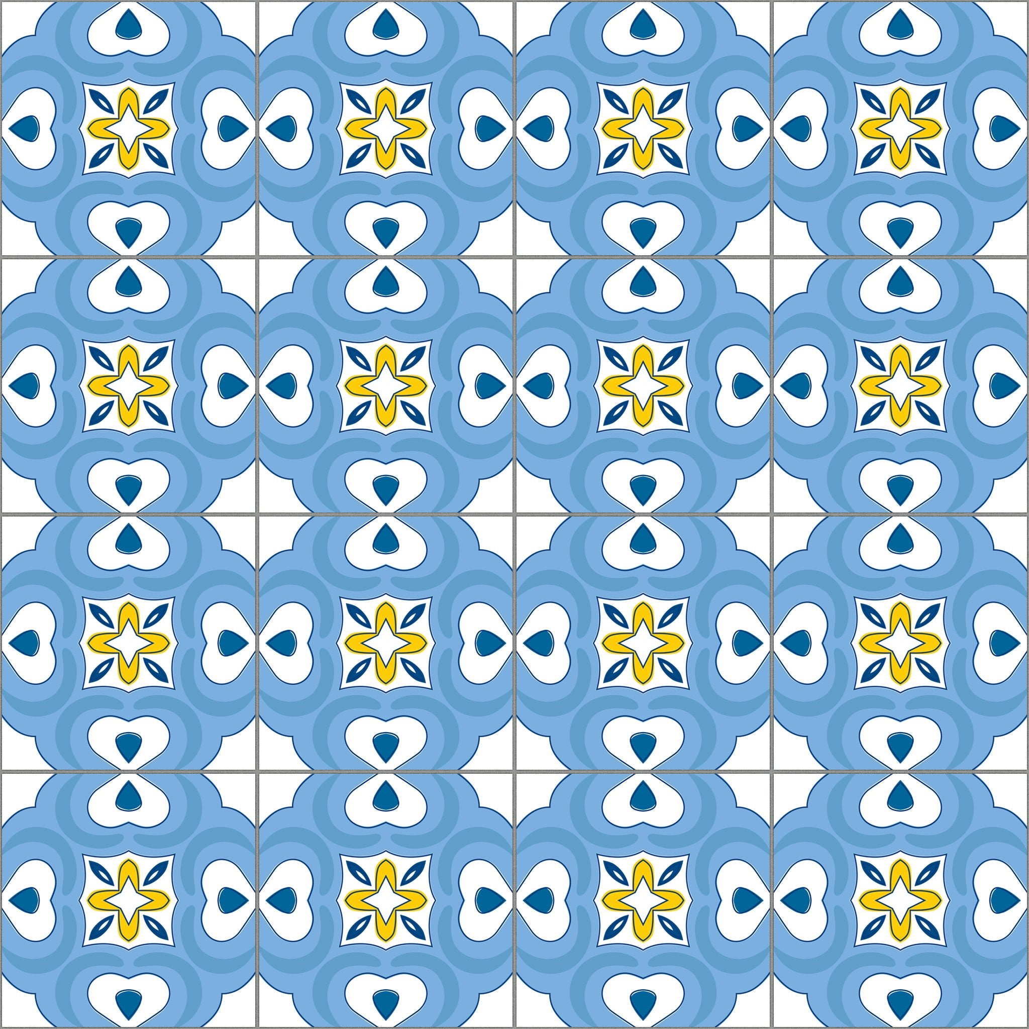 Aufkleber für Fliesen - KP062 - life-decor.de