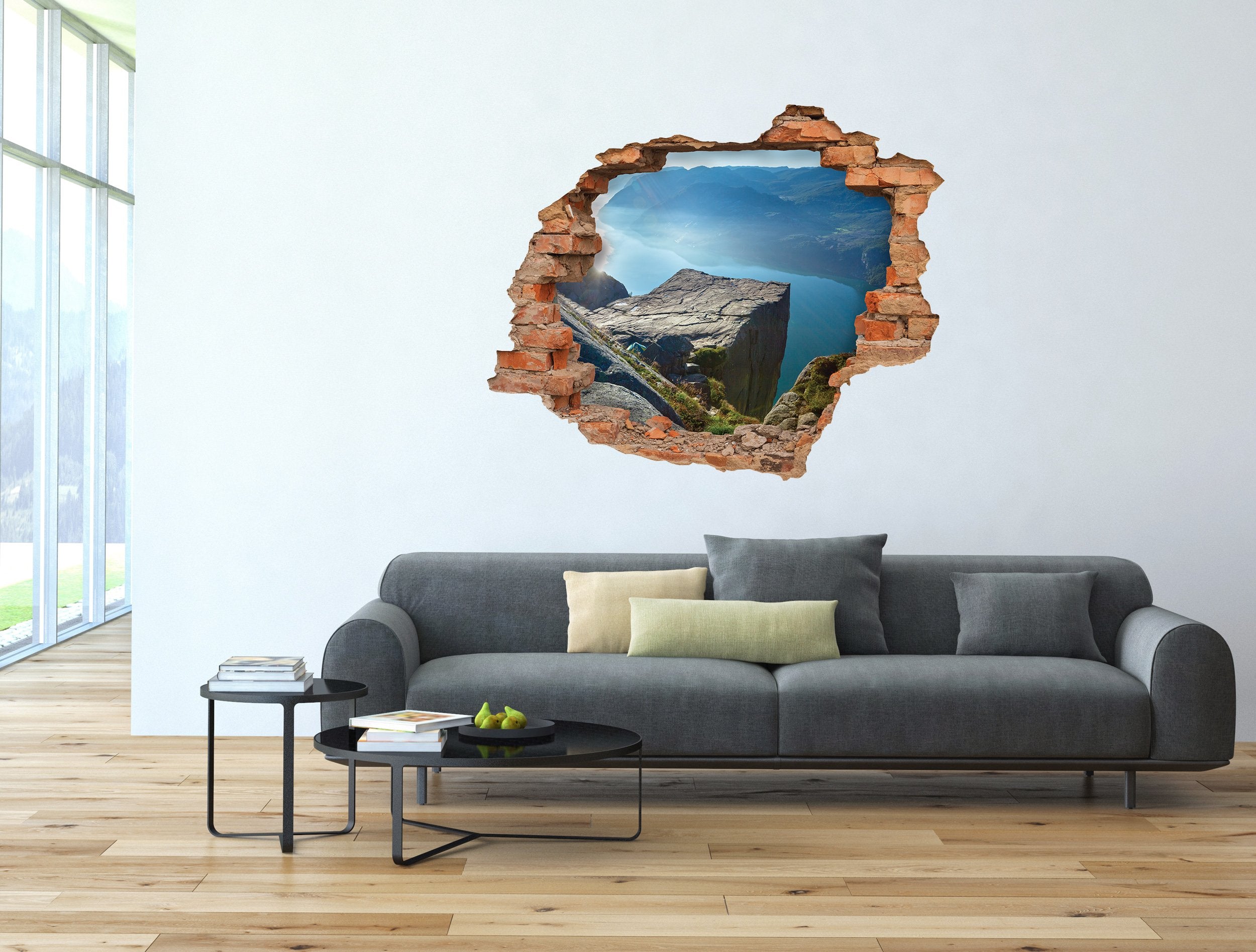 3D Kunst Wandaufkleber Sky River - 3D042 - life-decor.de
