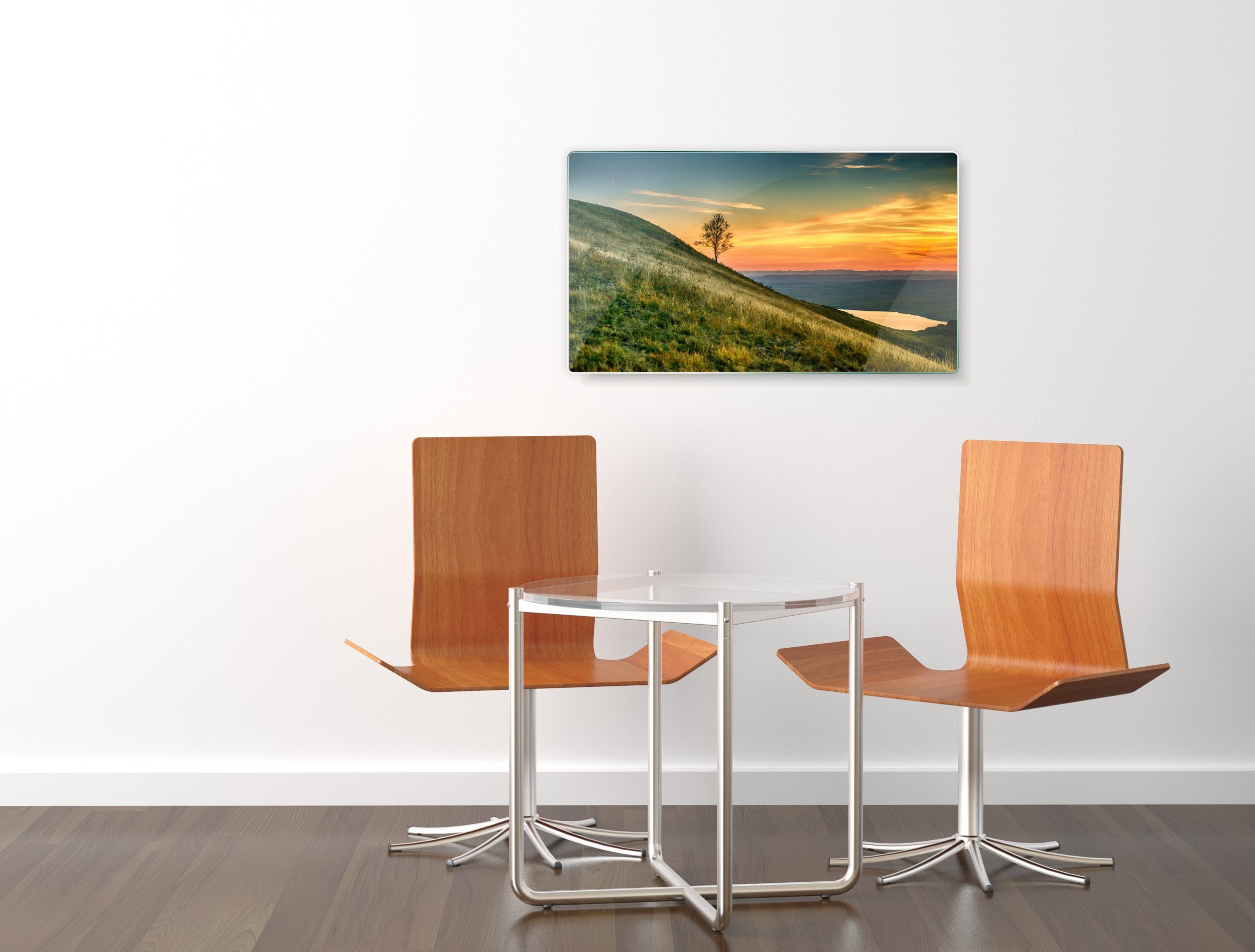 Kunst wand bilder Sonnenaufgang - AP006 - life-decor.de