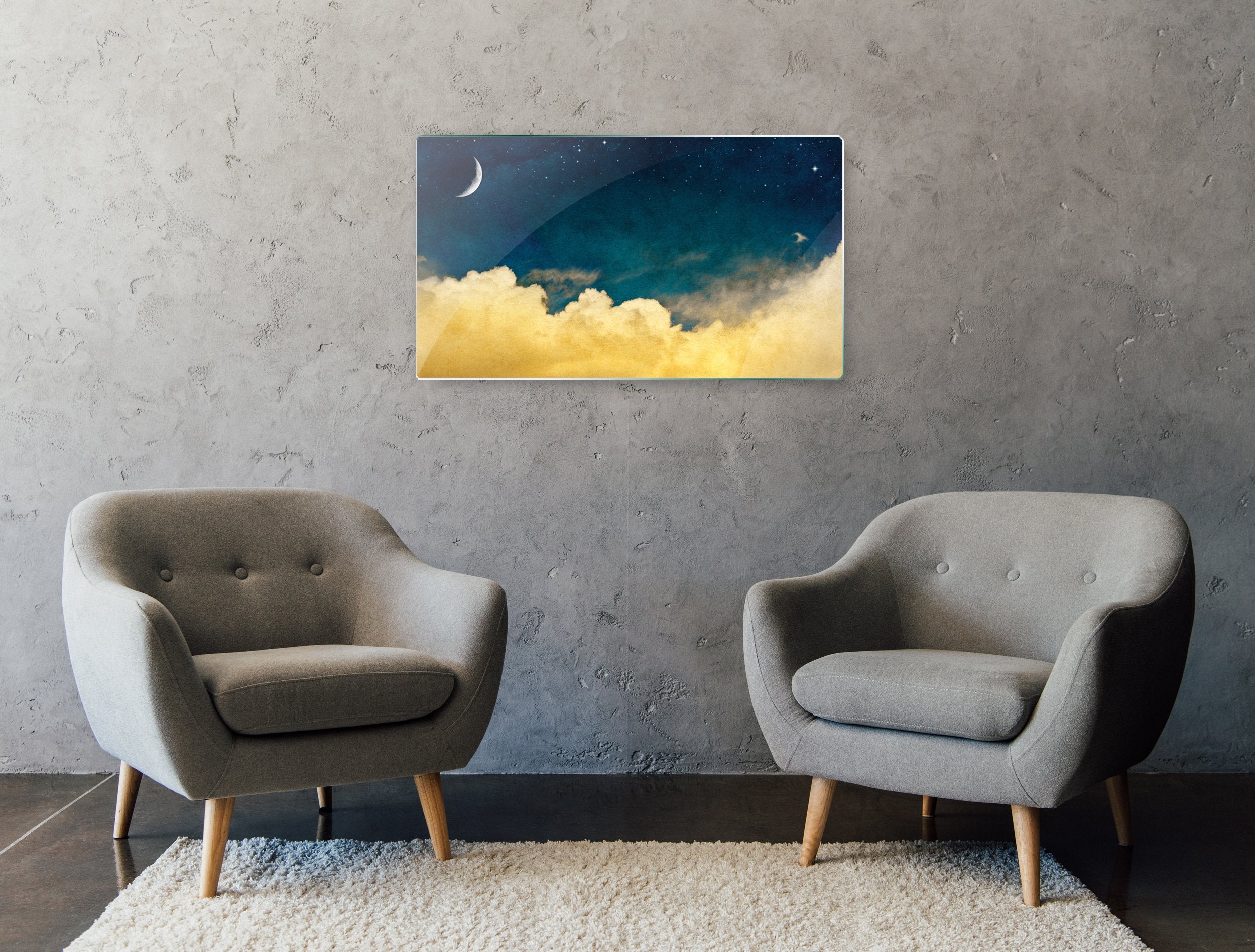 Kunst wand bilder Nachthimmel - AP084