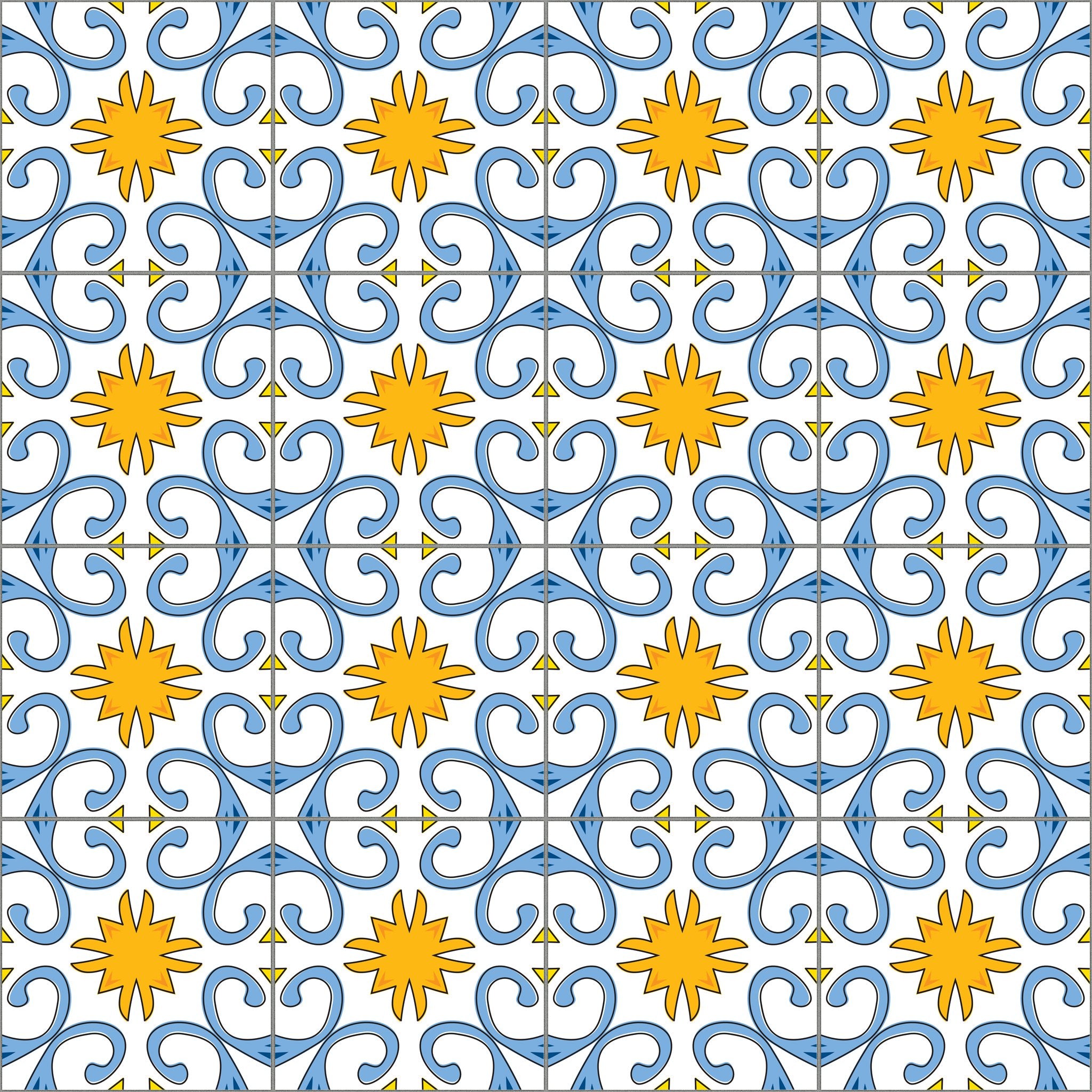 Aufkleber für Fliesen - KP086 - life-decor.de