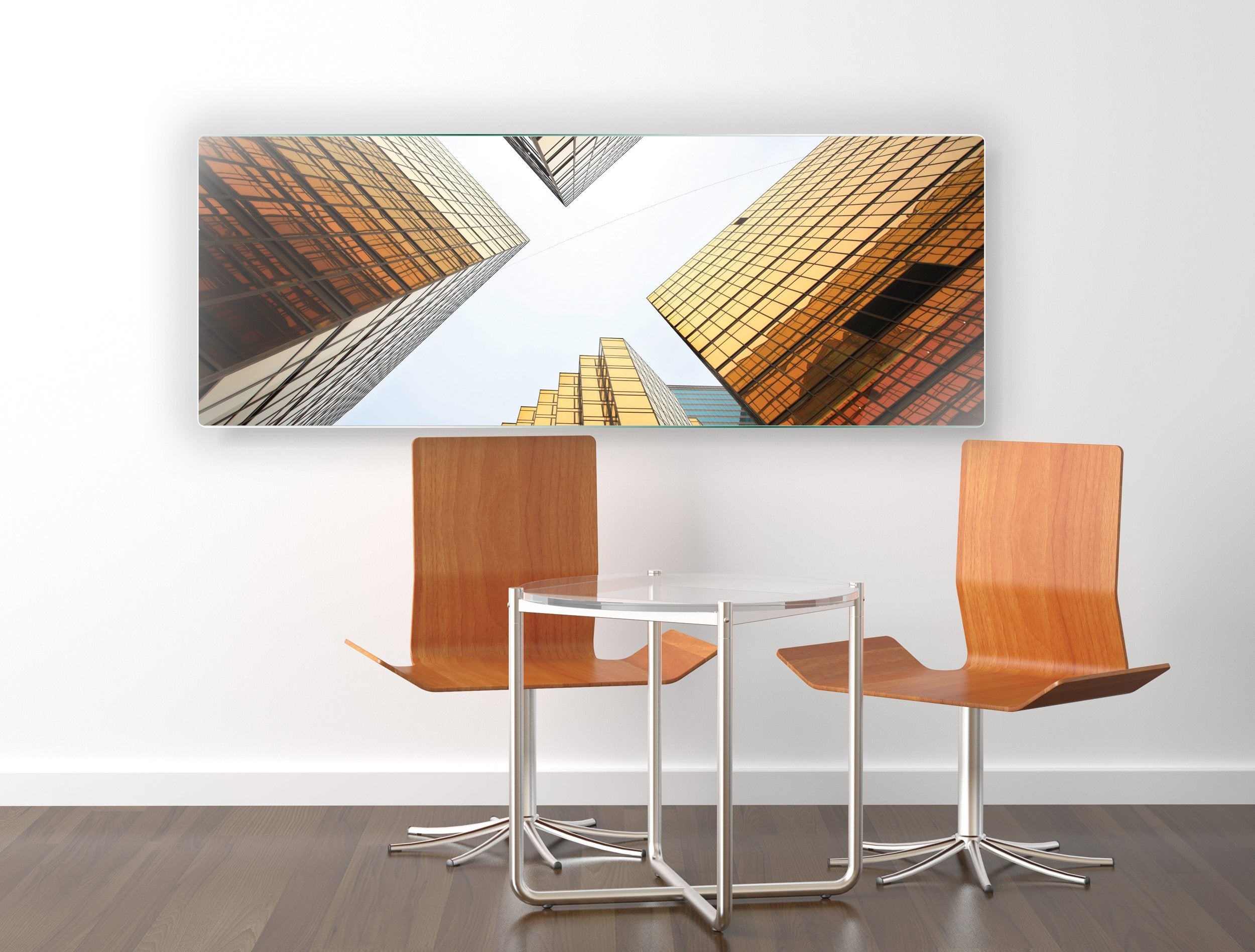 Kunst wand bilder Wolkenkratzer - AP019 - life-decor.de