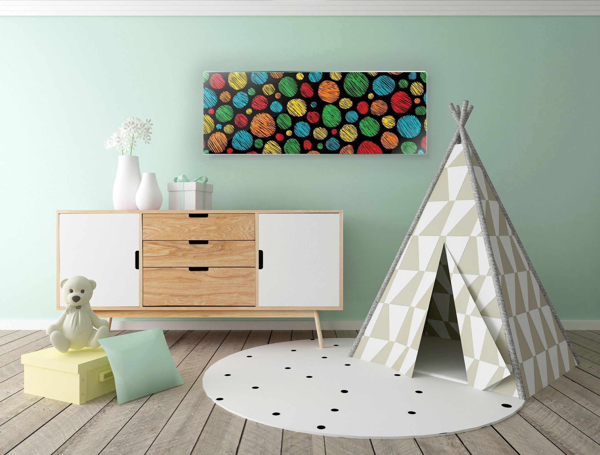 Kunst wand bilder Gepunktet - AP072 - life-decor.de