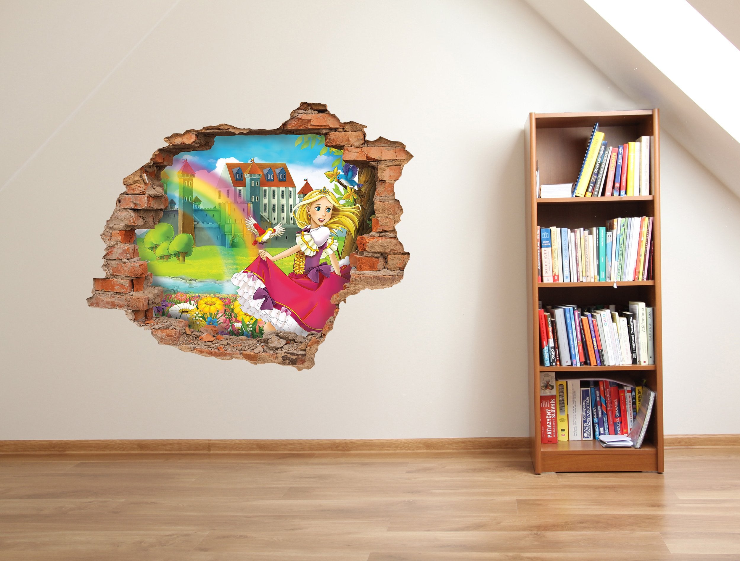 3D Kunst Wandaufkleber Prinzen - 3D009