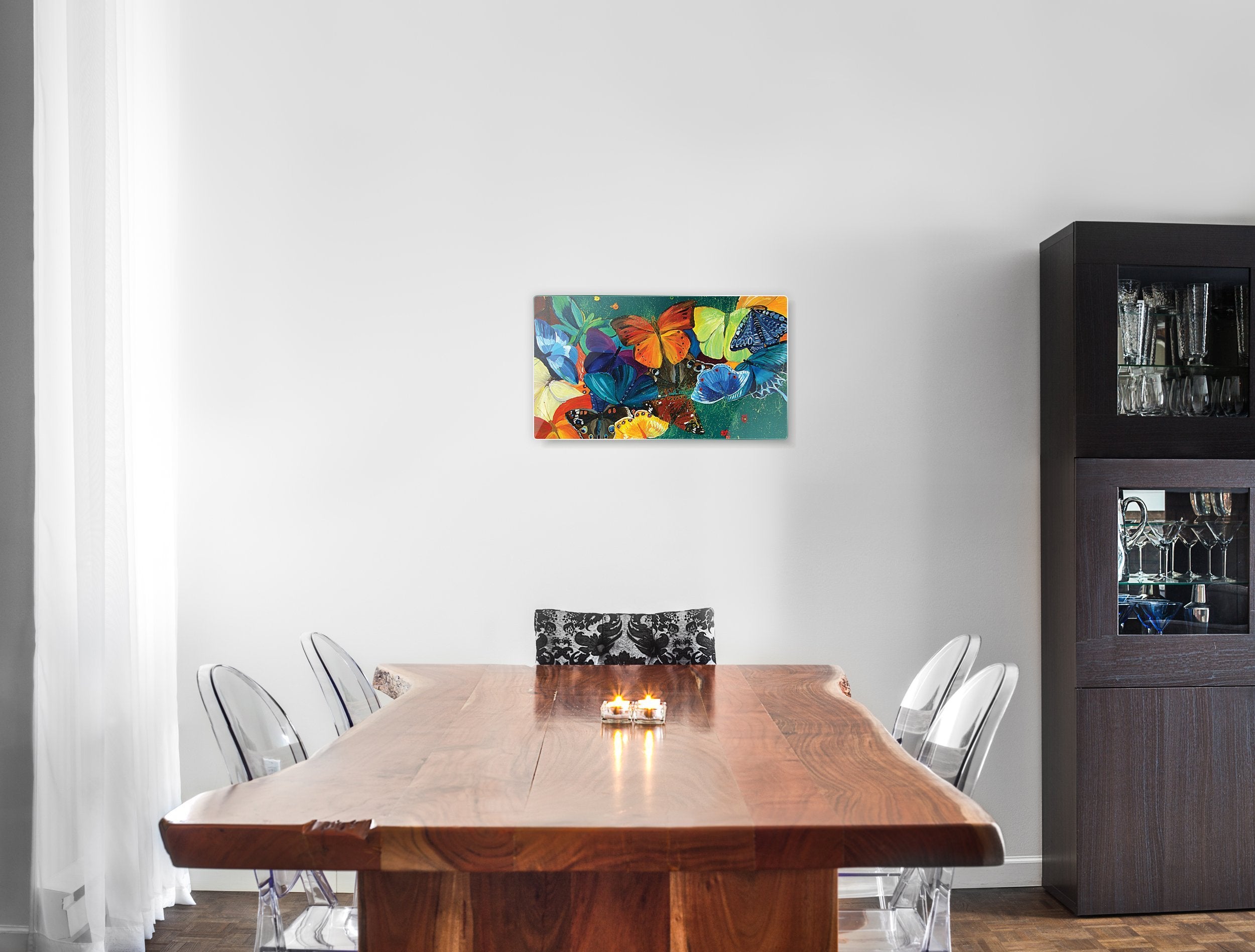Kunst wand bilder Bunte Schmetterlinge - AP046