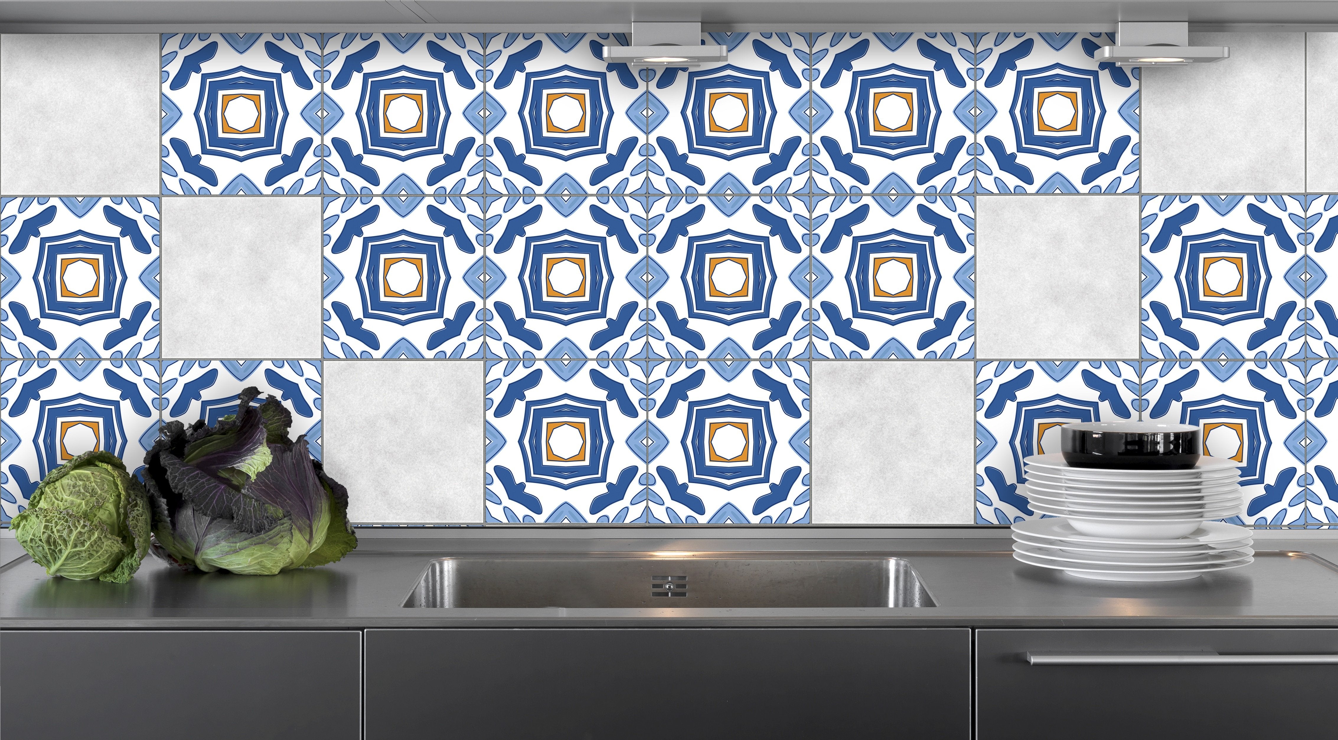 Aufkleber für Fliesen - KP054 - life-decor.de