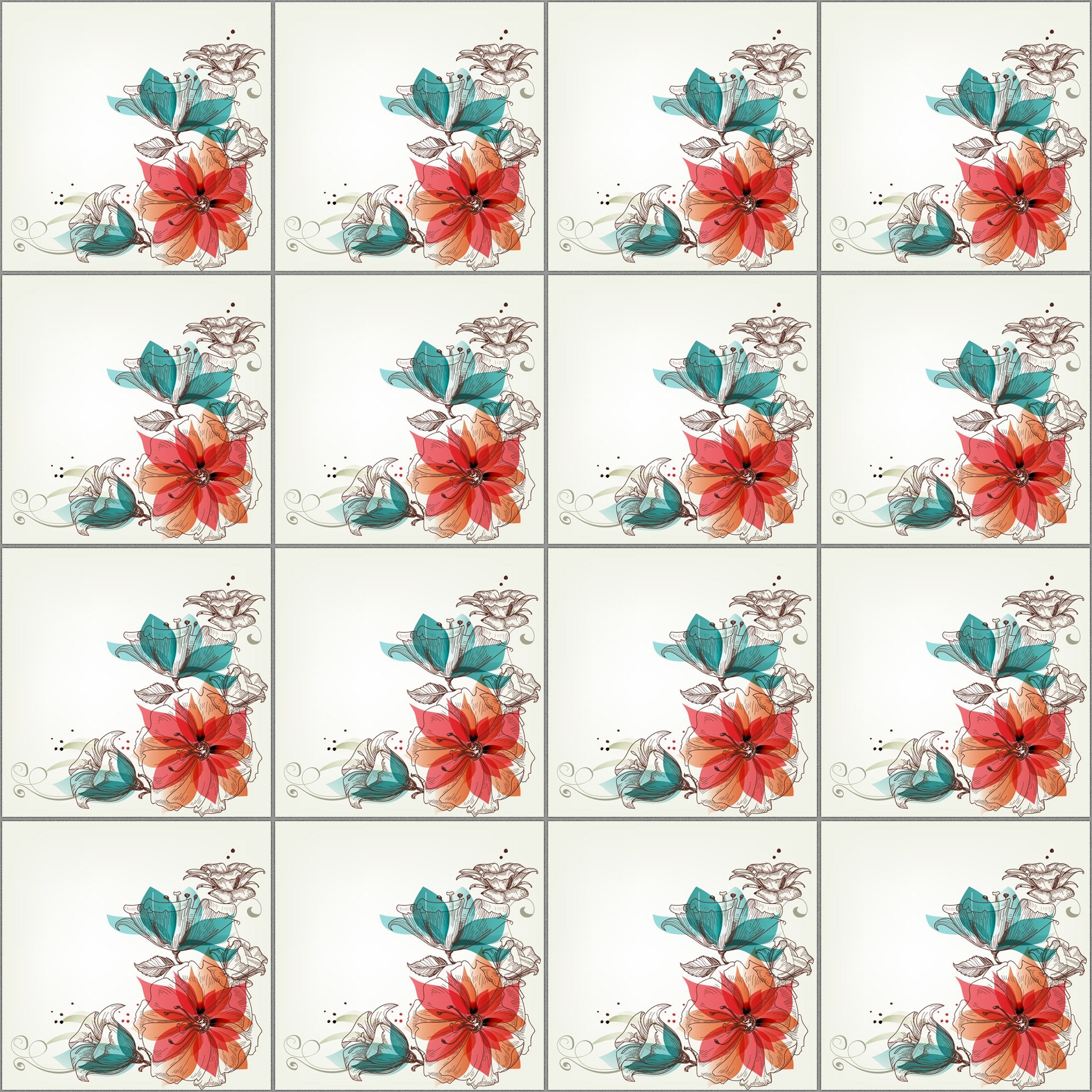 Aufkleber für Fliesen - KP036 - life-decor.de