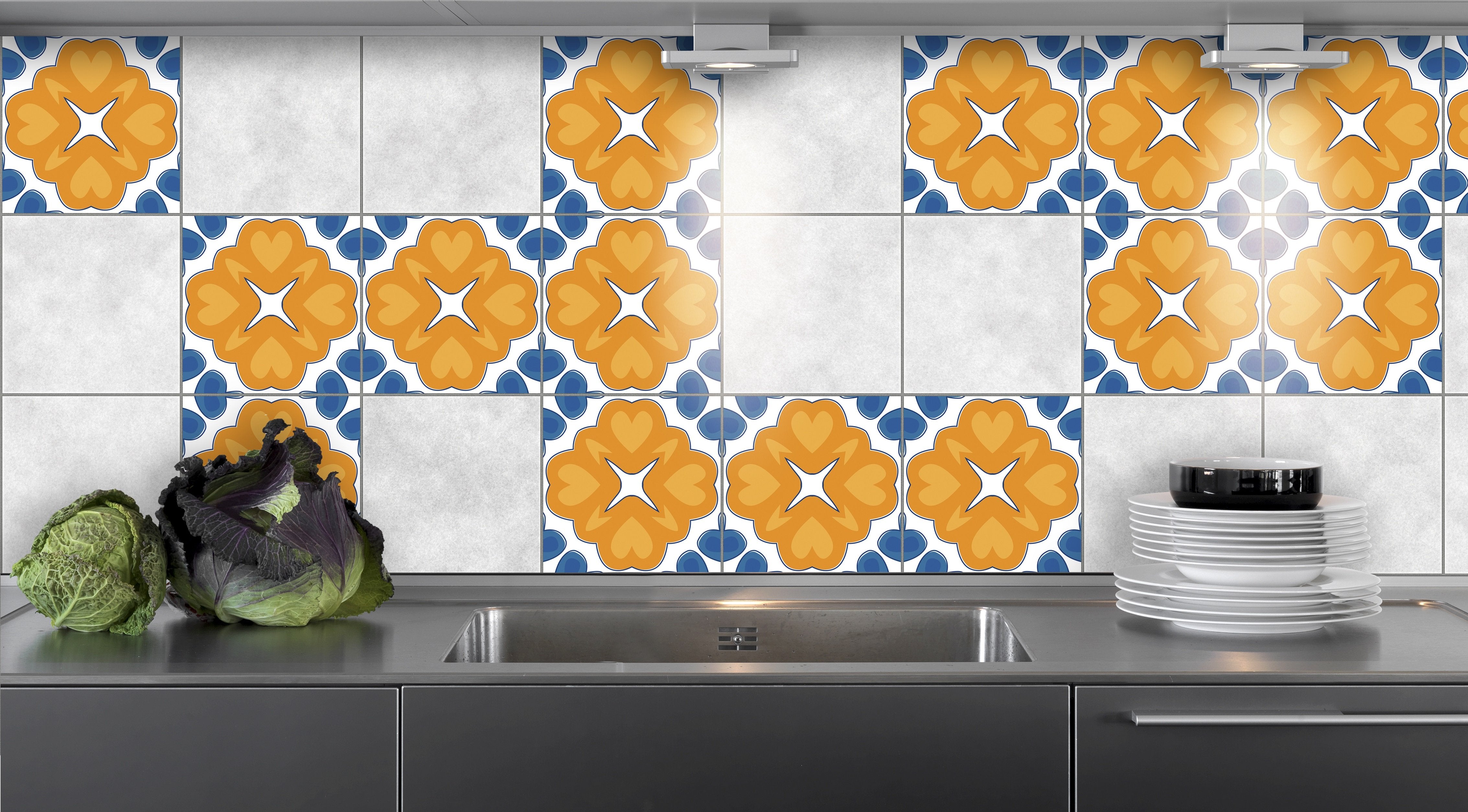 Aufkleber für Fliesen - KP057 - life-decor.de