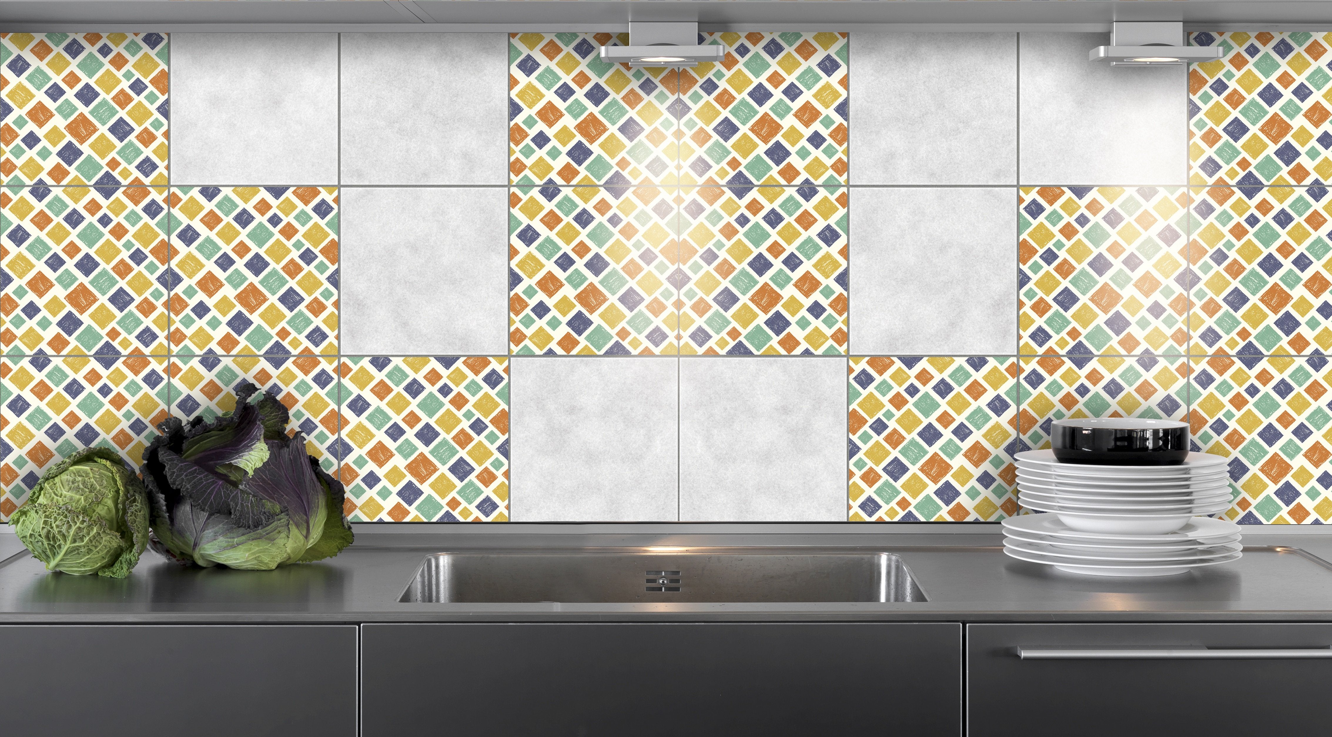 Aufkleber für Fliesen - KP038 - life-decor.de