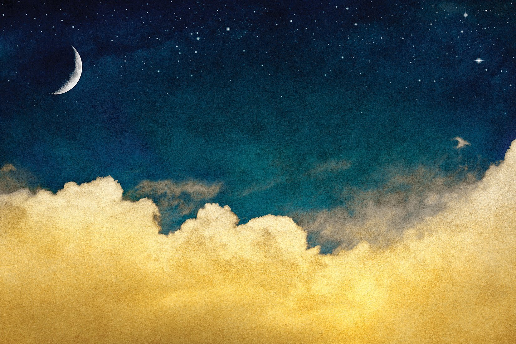 Kunst wand bilder Nachthimmel - AP084 - life-decor.de