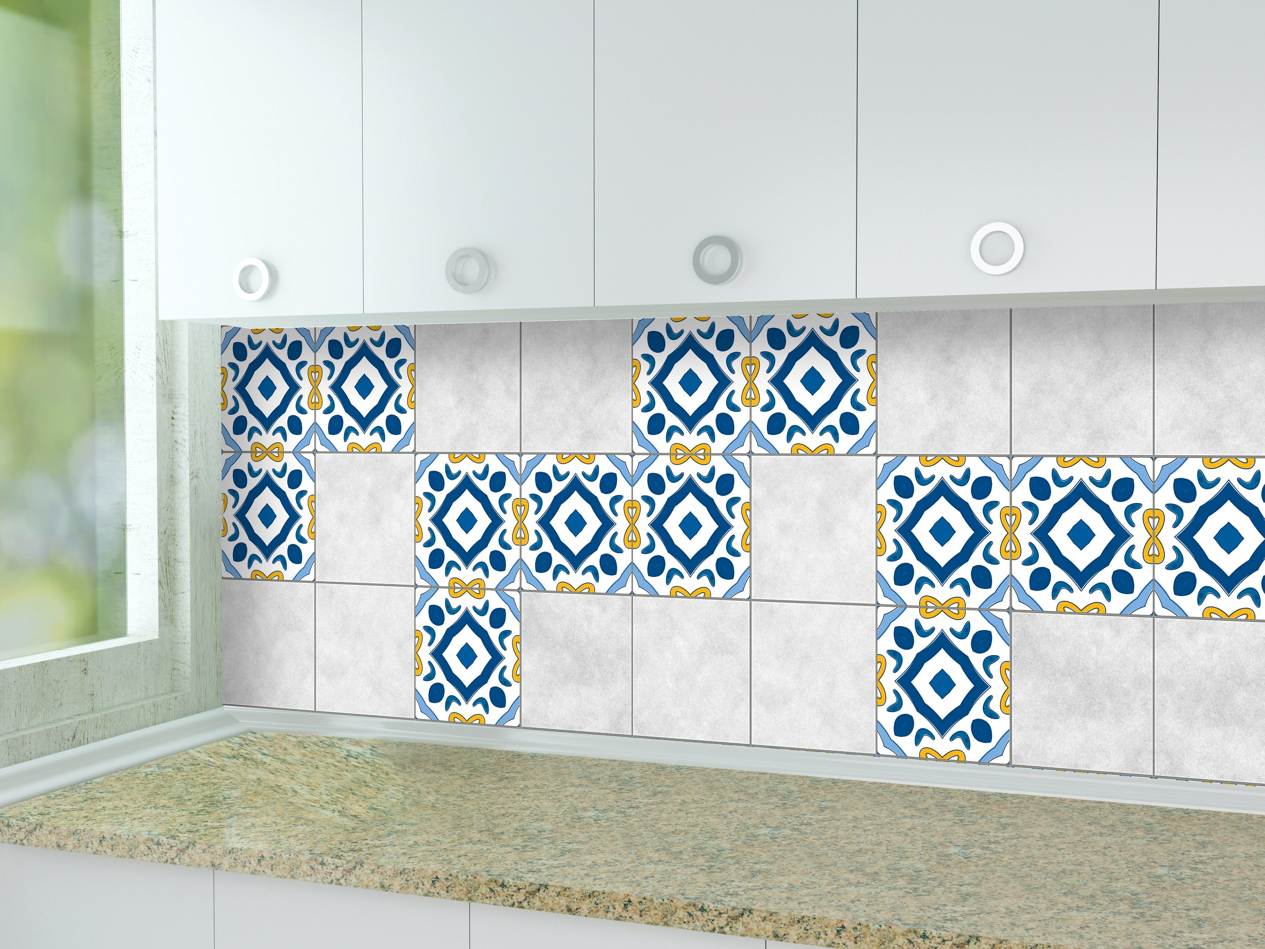 Aufkleber für Fliesen - KP068 - life-decor.de