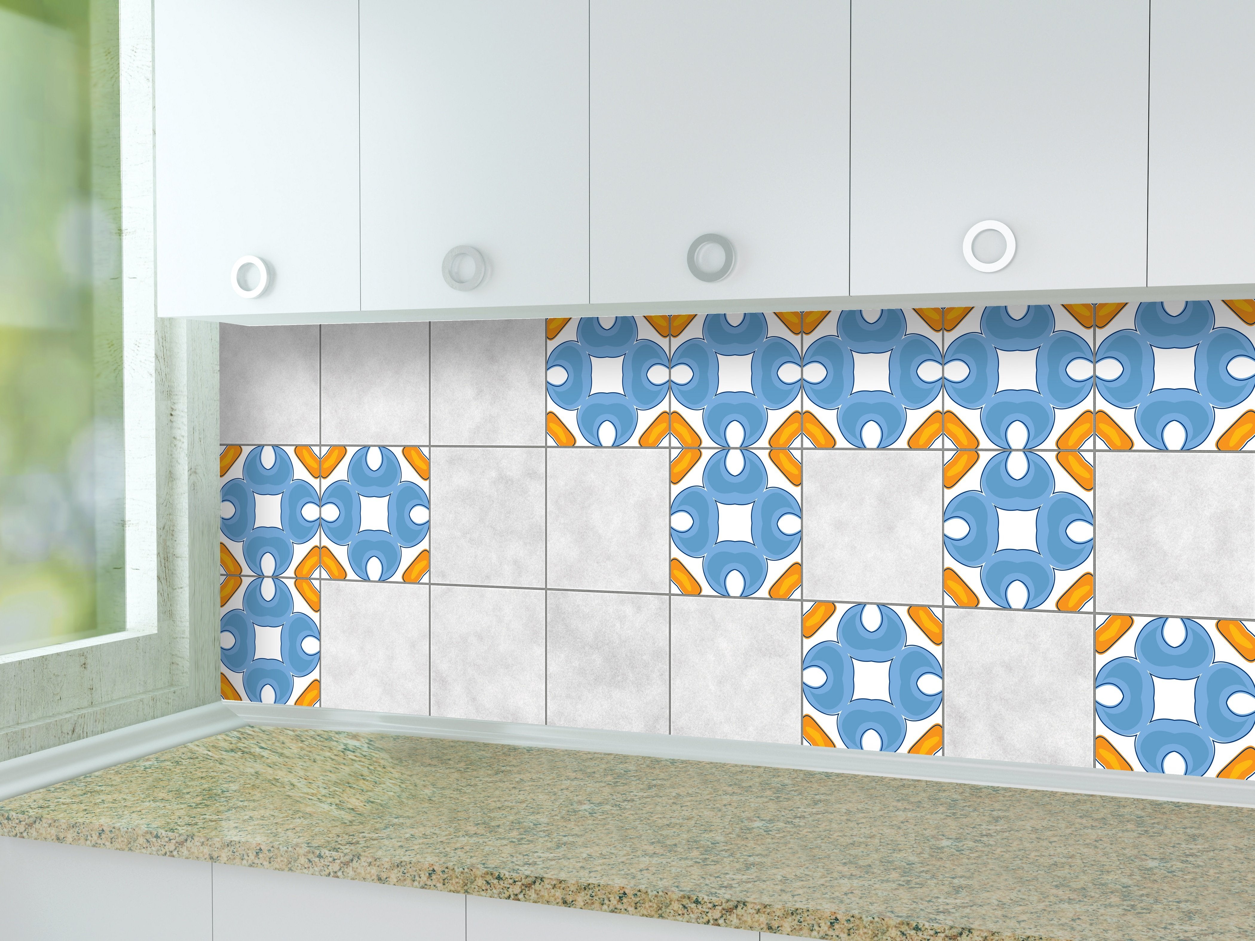 Aufkleber für Fliesen - KP088 - life-decor.de