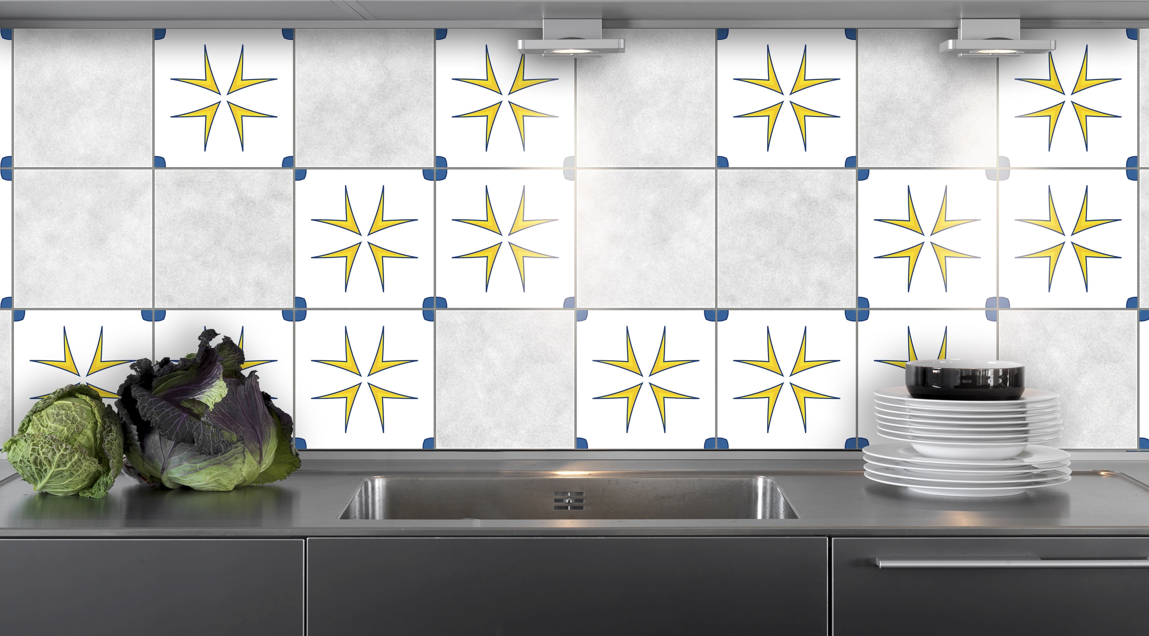 Aufkleber für Fliesen - KP104 - life-decor.de