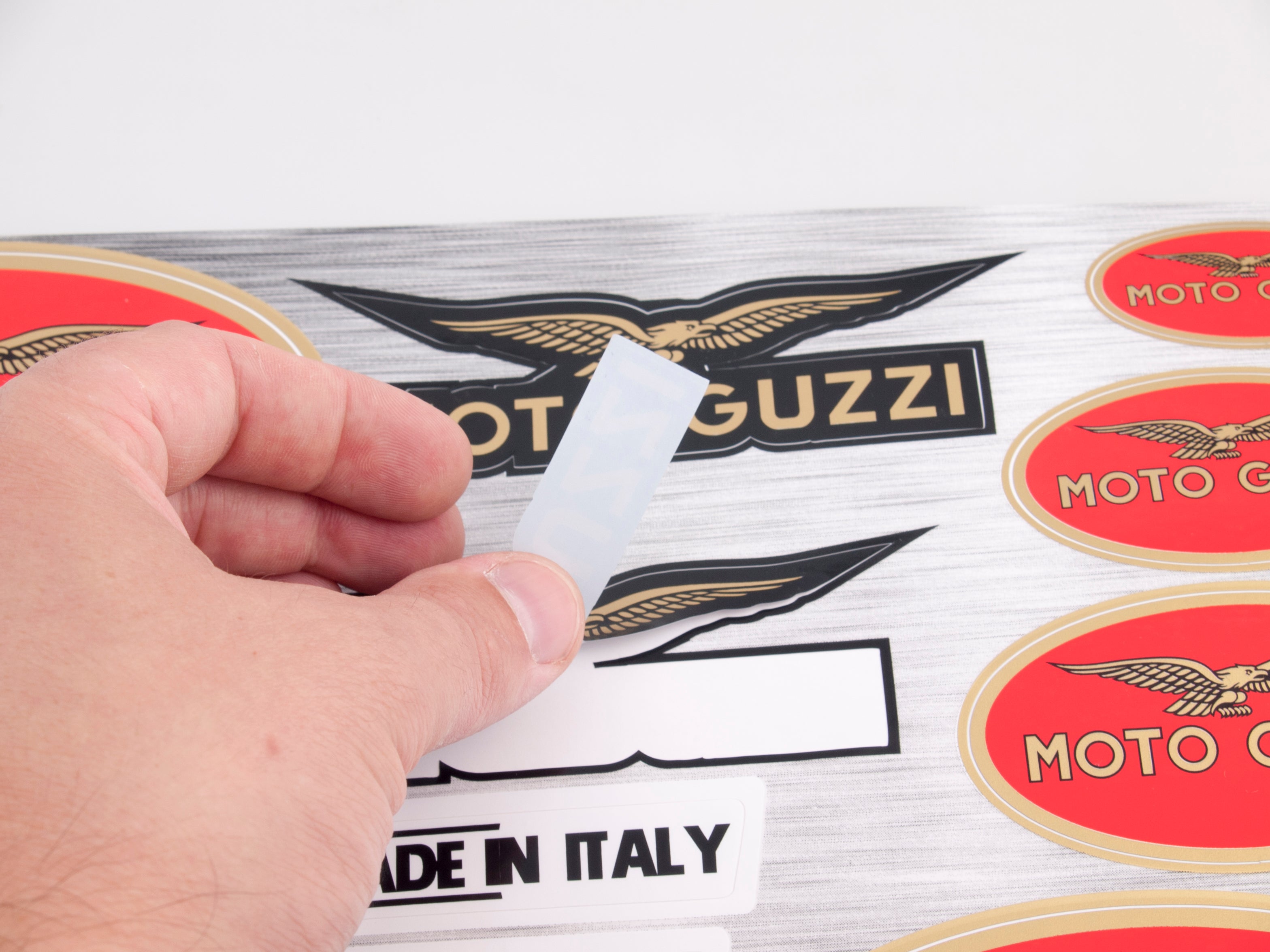 Moto Guzzi aufkleber für motoren - life-decor.de
