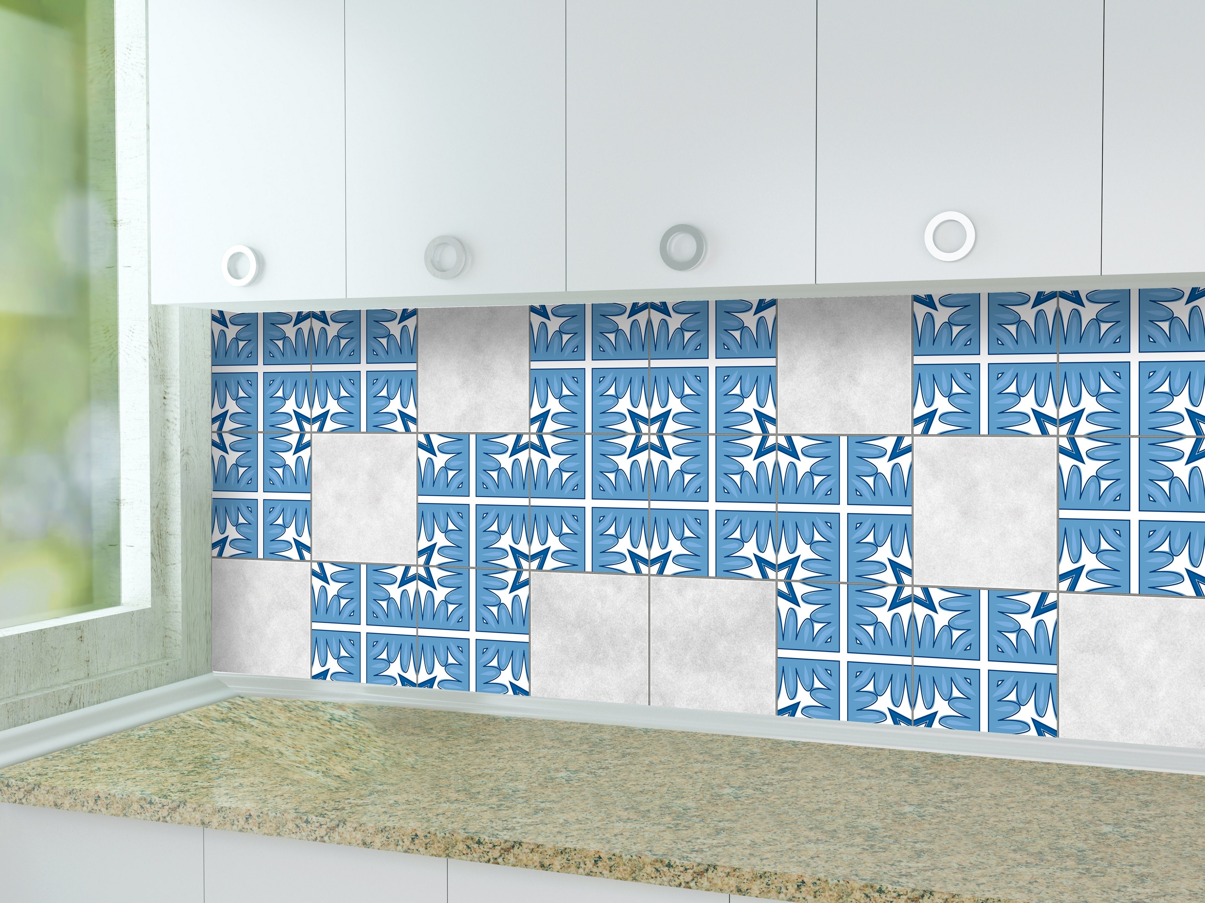 Aufkleber für Fliesen - KP089 - life-decor.de