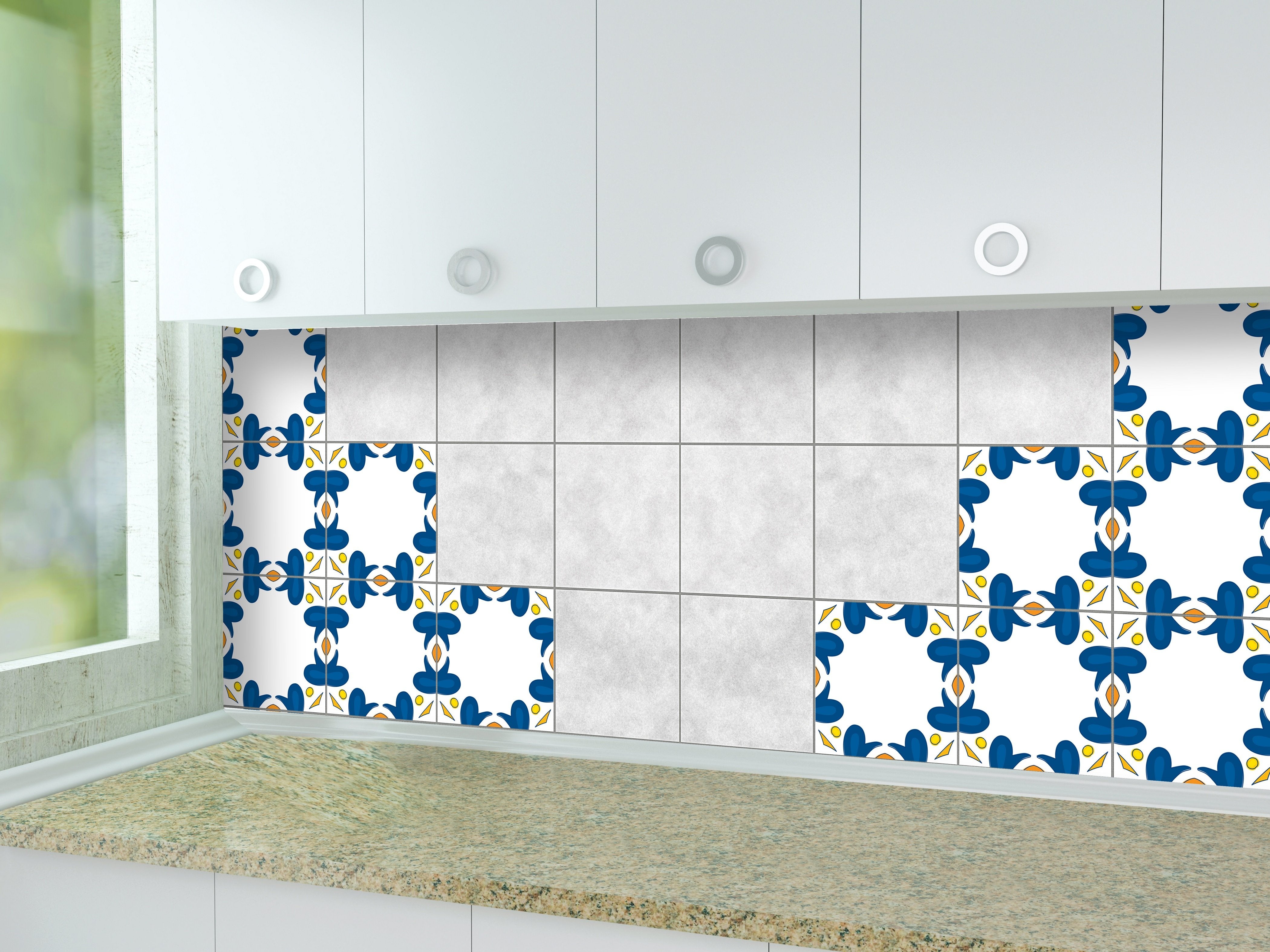 Aufkleber für Fliesen - KP077 - life-decor.de