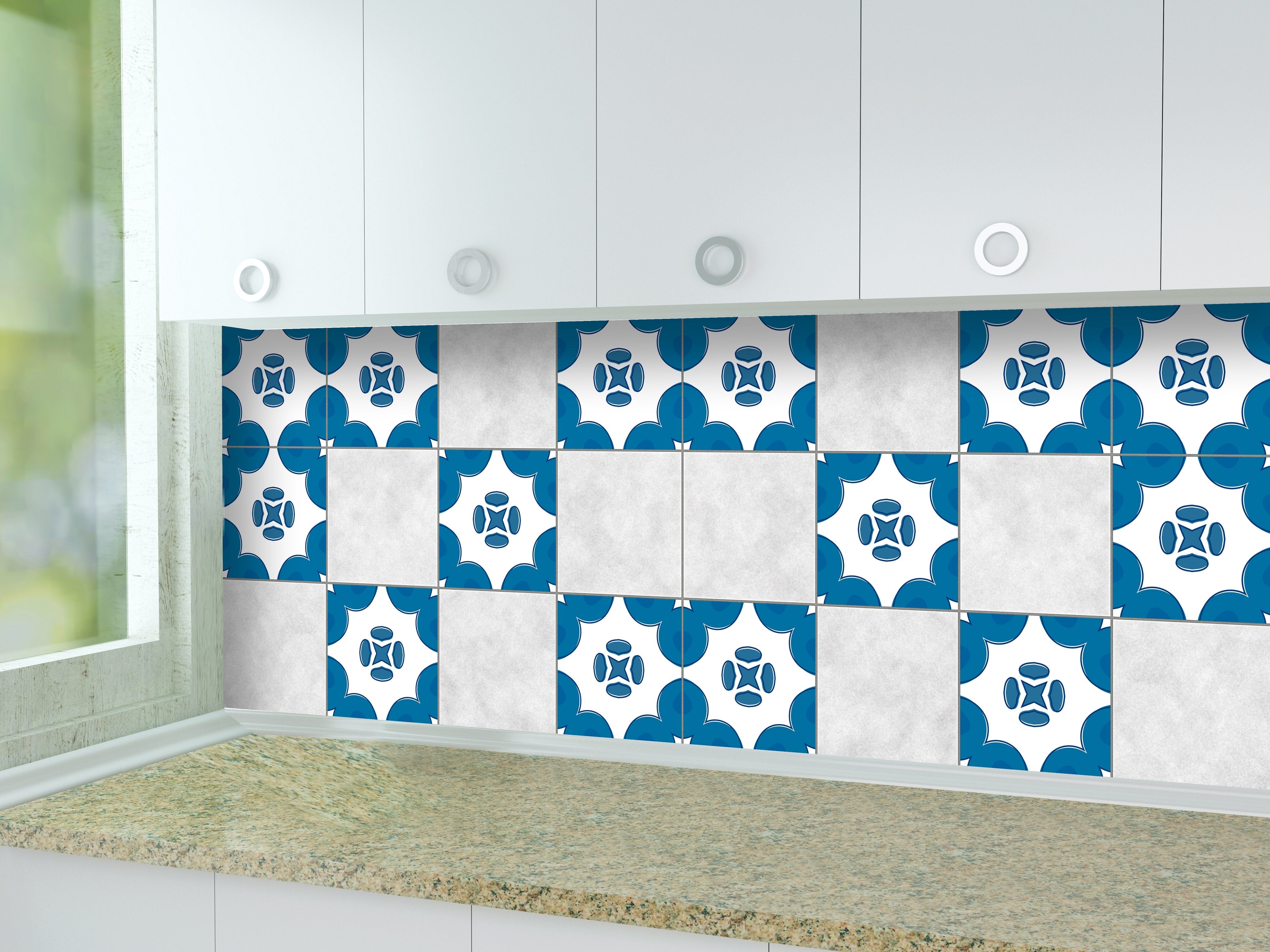 Aufkleber für Fliesen - KP100 - life-decor.de