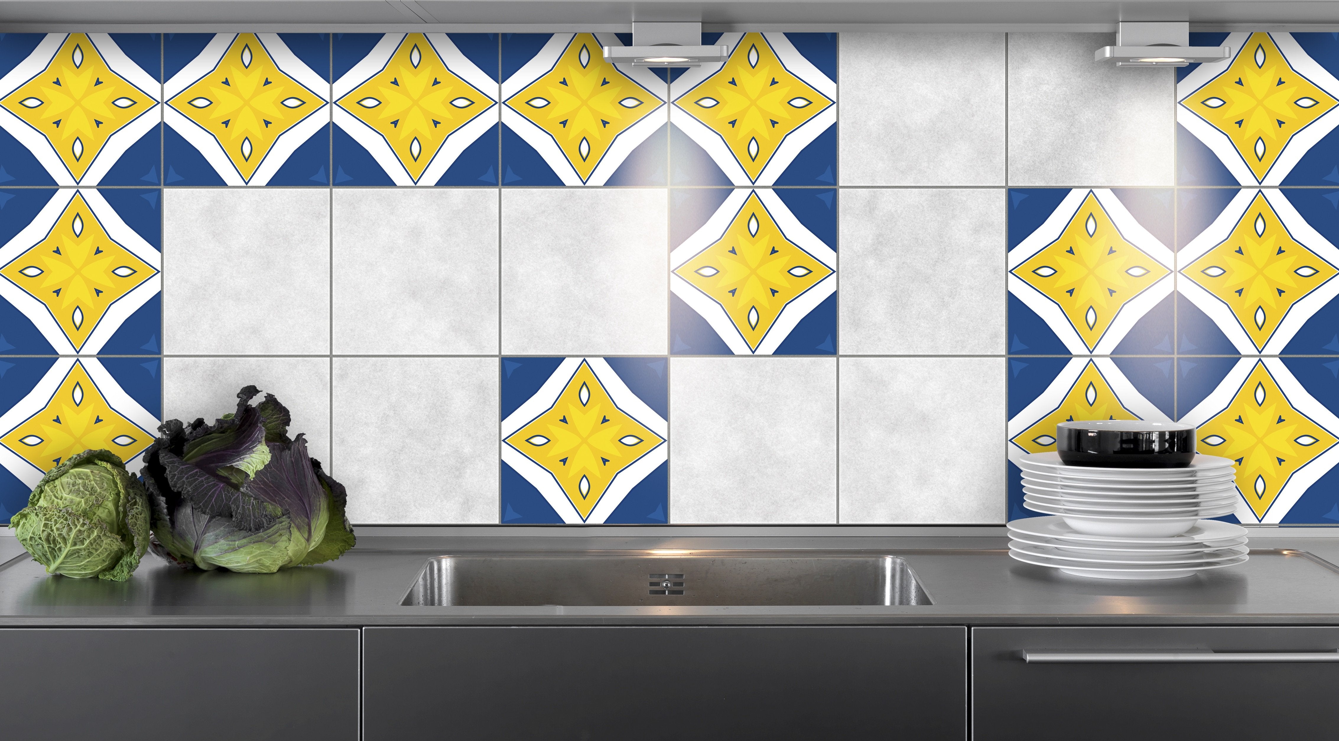 Aufkleber für Fliesen - KP098 - life-decor.de