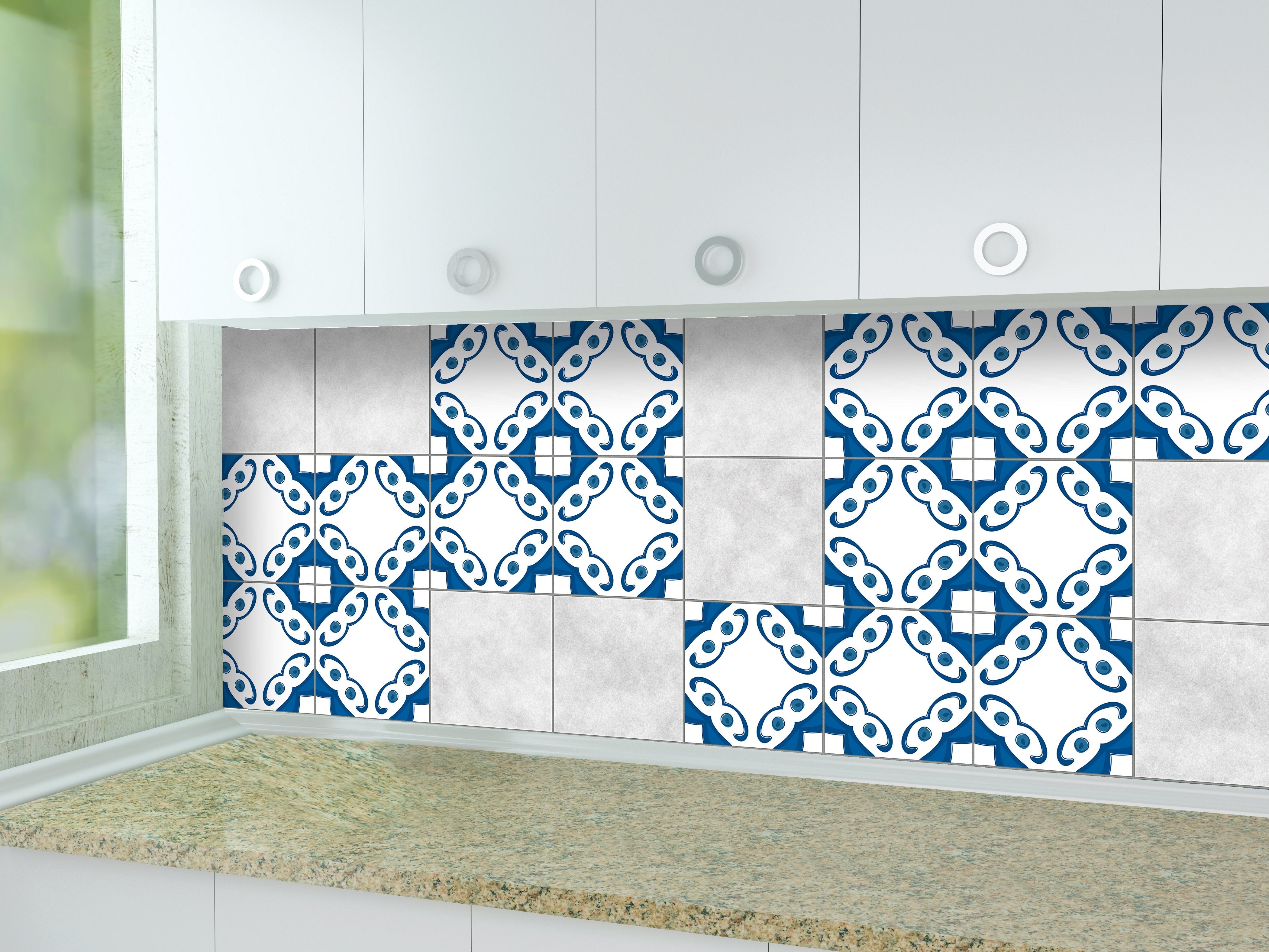 Aufkleber für Fliesen - KP063 - life-decor.de