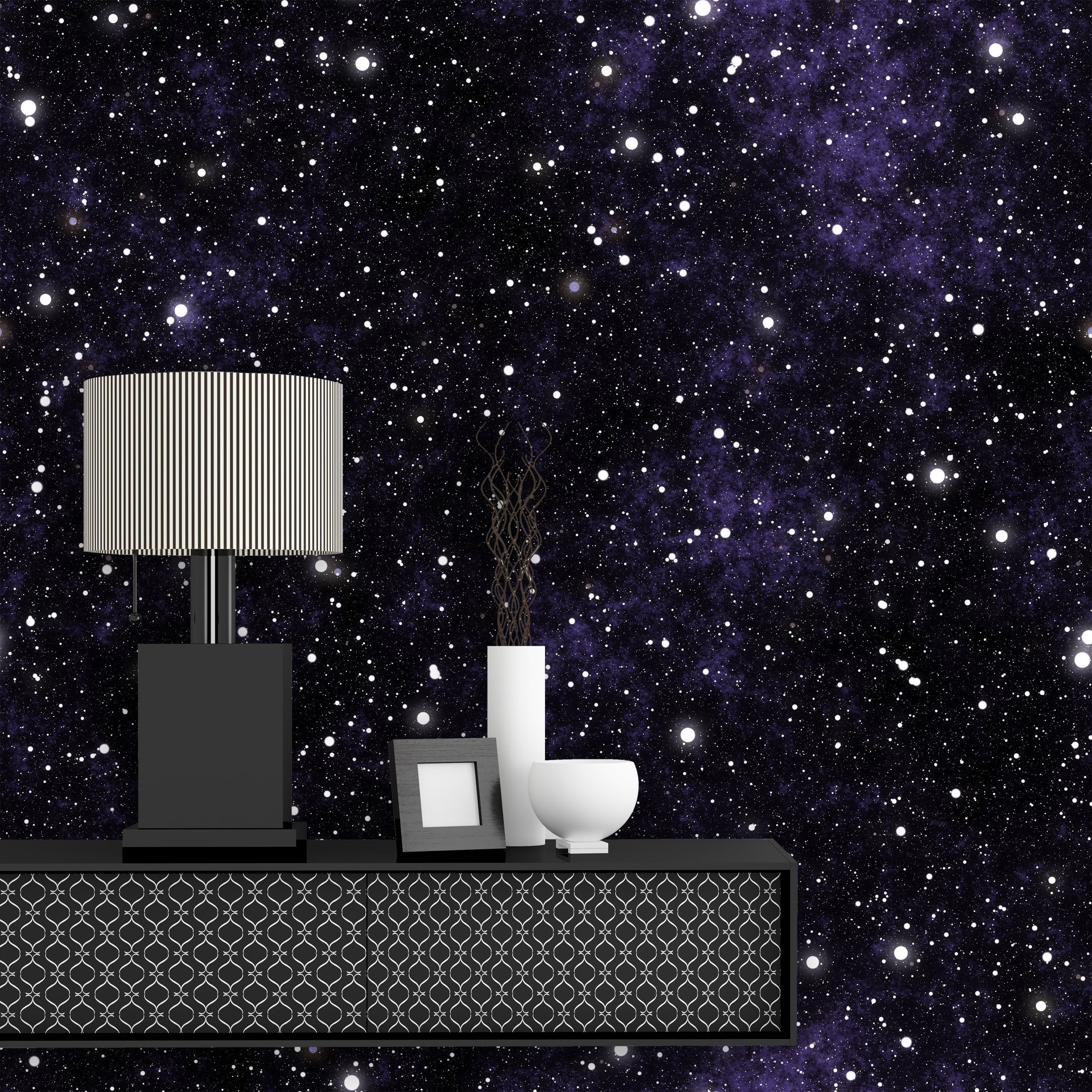 PVC Fototapete Stars - ECO Wandbild Selbstklebende Tapete - 3D Vinyl Wandsticker XXL SW305