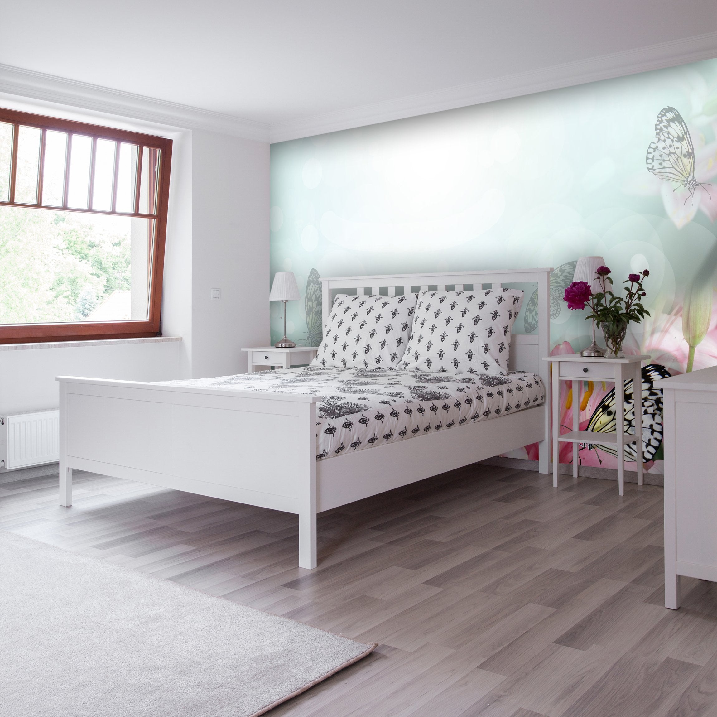 PVC Fototapete Fresh Spring - ECO Wandbild Selbstklebende Tapete - 3D Vinyl Wandsticker XXL SW116