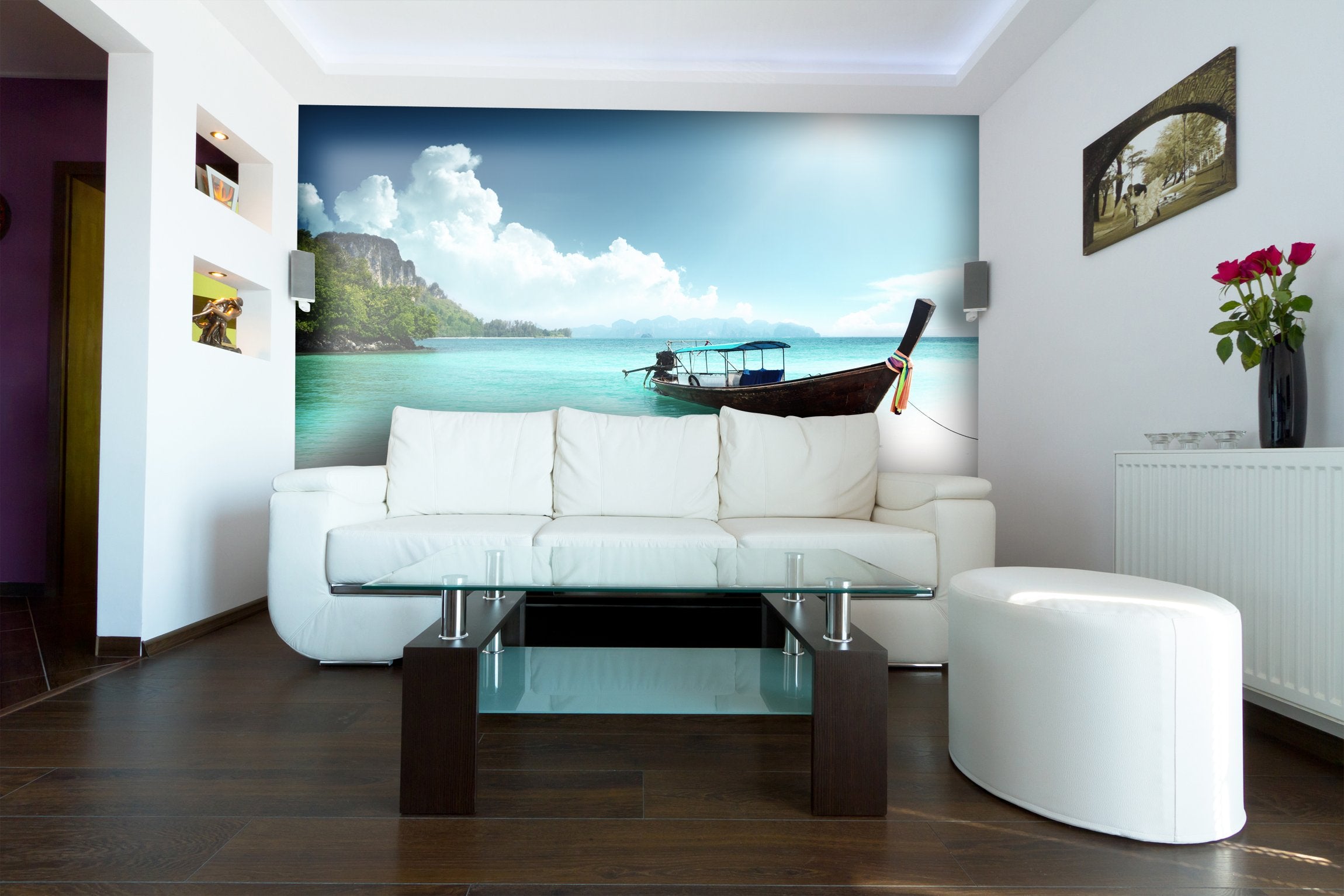PVC Fototapete Thailand - ECO Wandbild Selbstklebende Tapete - 3D Vinyl Wandsticker XXL SW202
