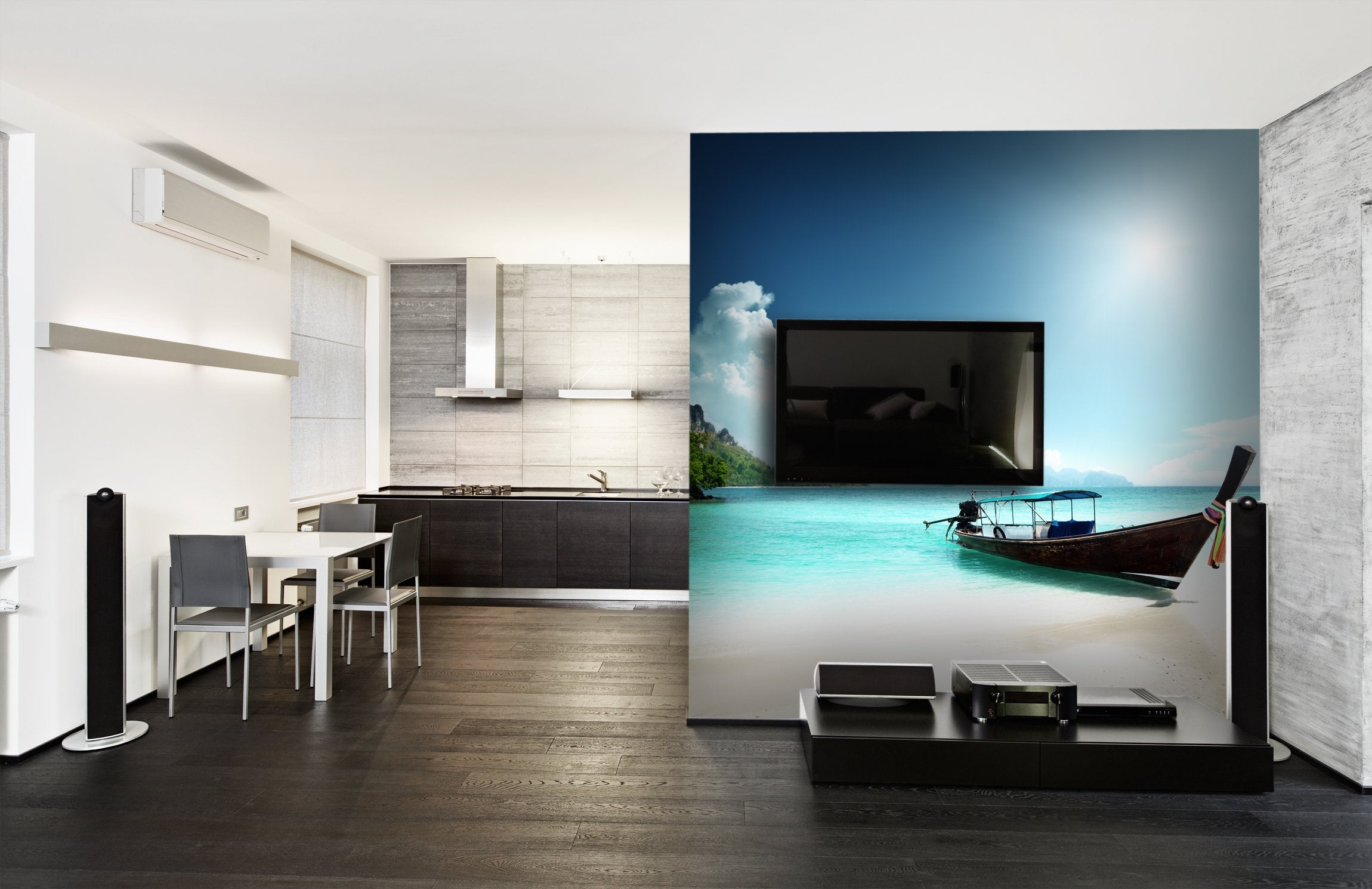 PVC Fototapete Thailand - ECO Wandbild Selbstklebende Tapete - 3D Vinyl Wandsticker XXL SW202