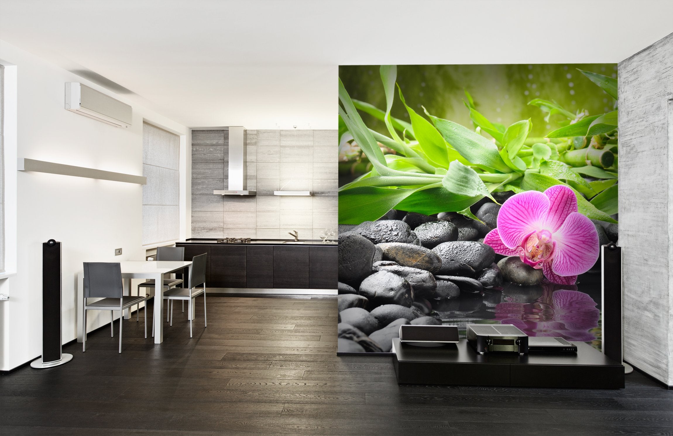 PVC Fototapete Spa Concept - ECO Wandbild Selbstklebende Tapete - 3D Vinyl Wandsticker XXL SW082