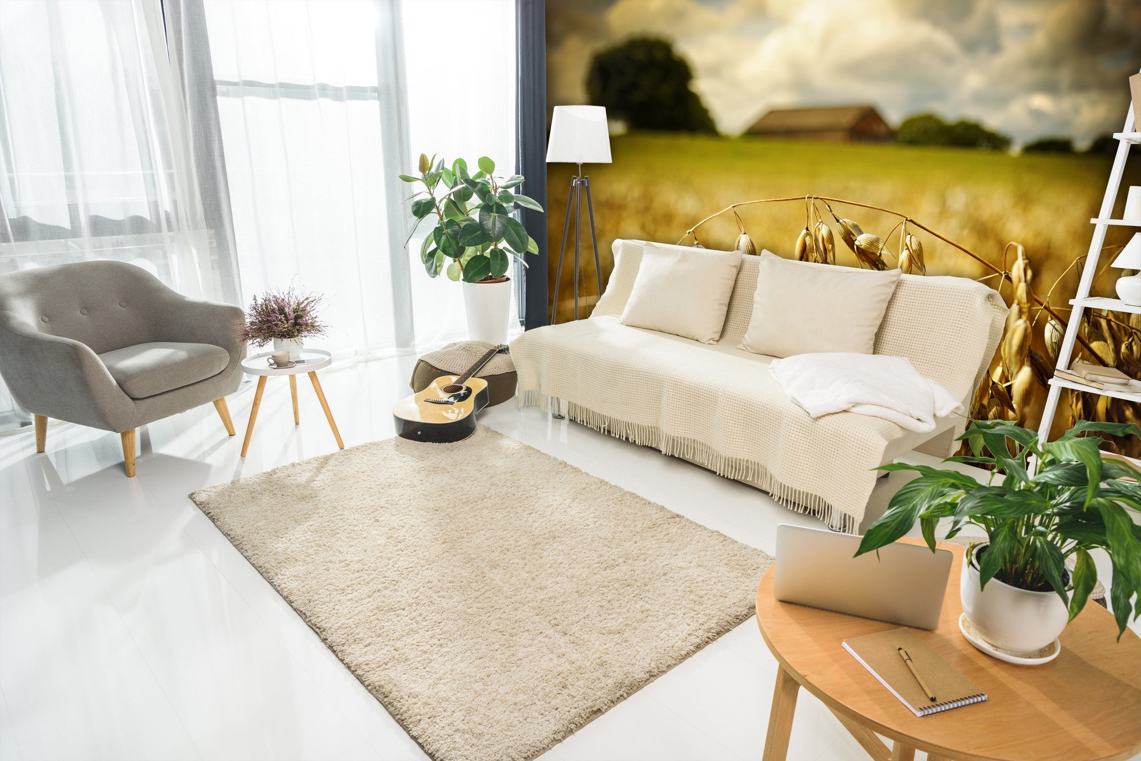 PVC Fototapete Macro – ECO Wandbild Selbstklebende Tapete – 3D Vinyl Wandsticker XXL SW258 - life-decor.de