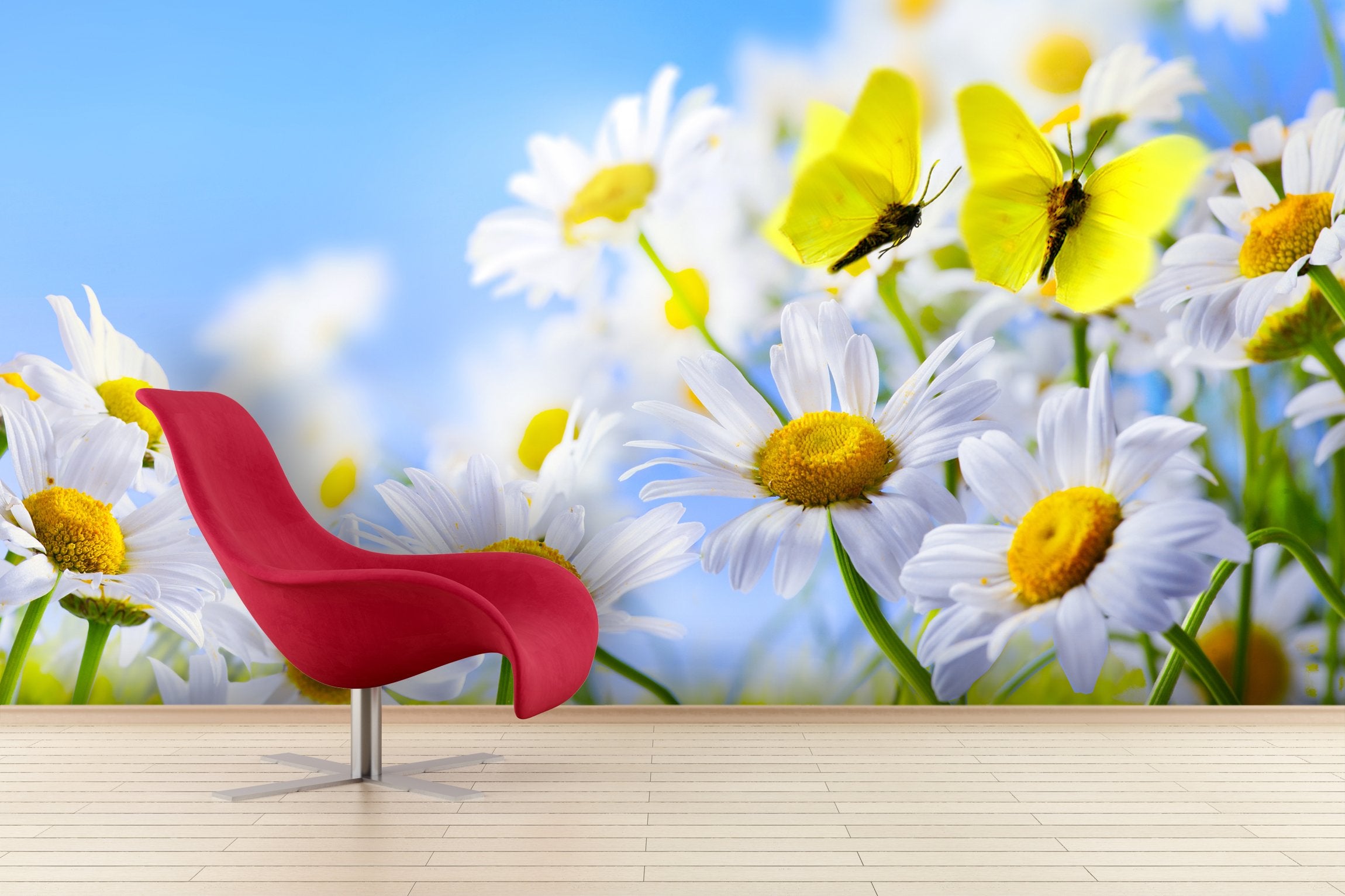 PVC Fototapete Spring - ECO Wandbild Selbstklebende Tapete - 3D Vinyl Wandsticker XXL SW107