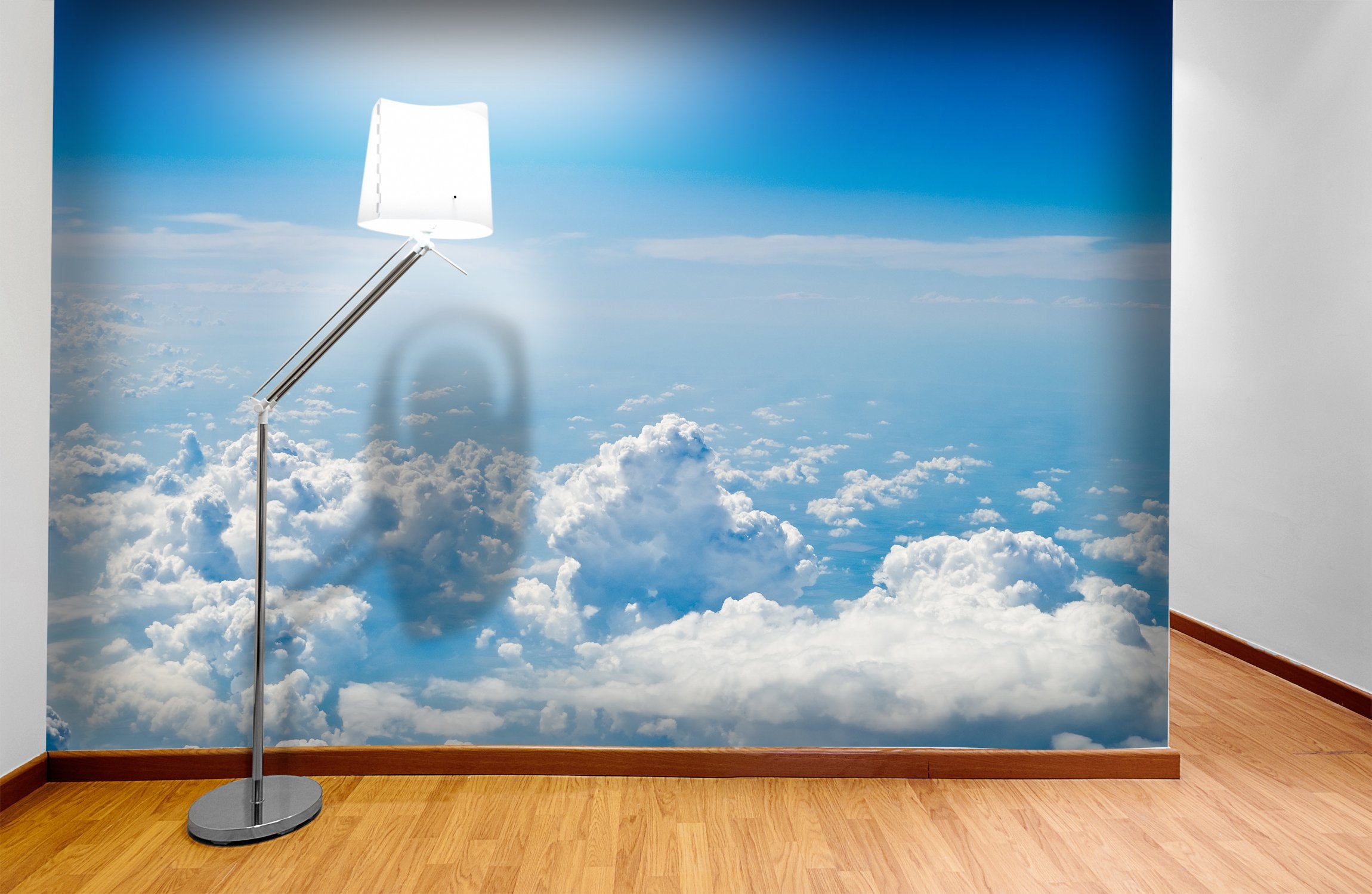 PVC Fototapete Air Sky - ECO Wandbild Selbstklebende Tapete - 3D Vinyl Wandsticker XXL SW309