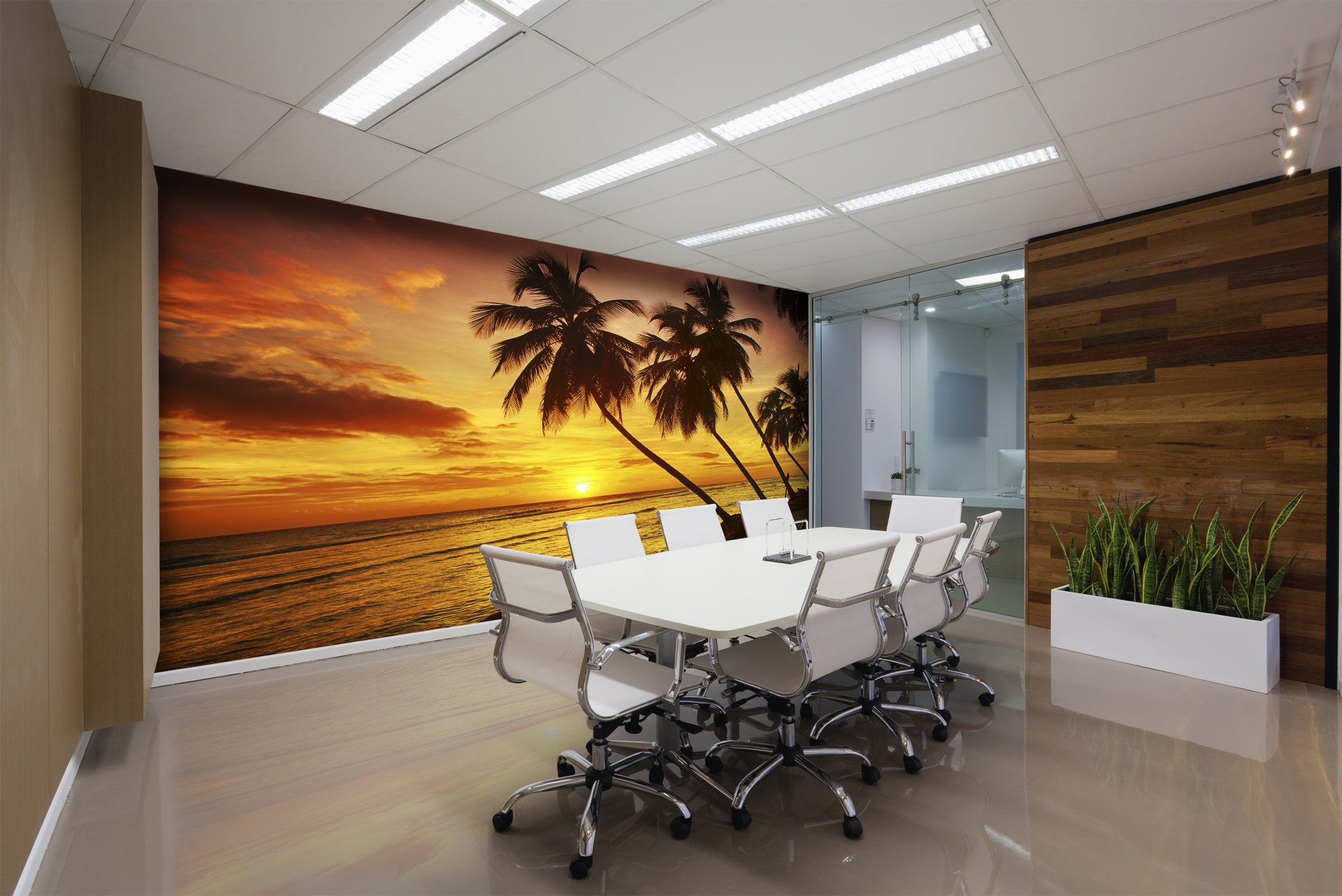 PVC Fototapete Barbados II - ECO Wandbild Selbstklebende Tapete - 3D Vinyl Wandsticker XXL SW123
