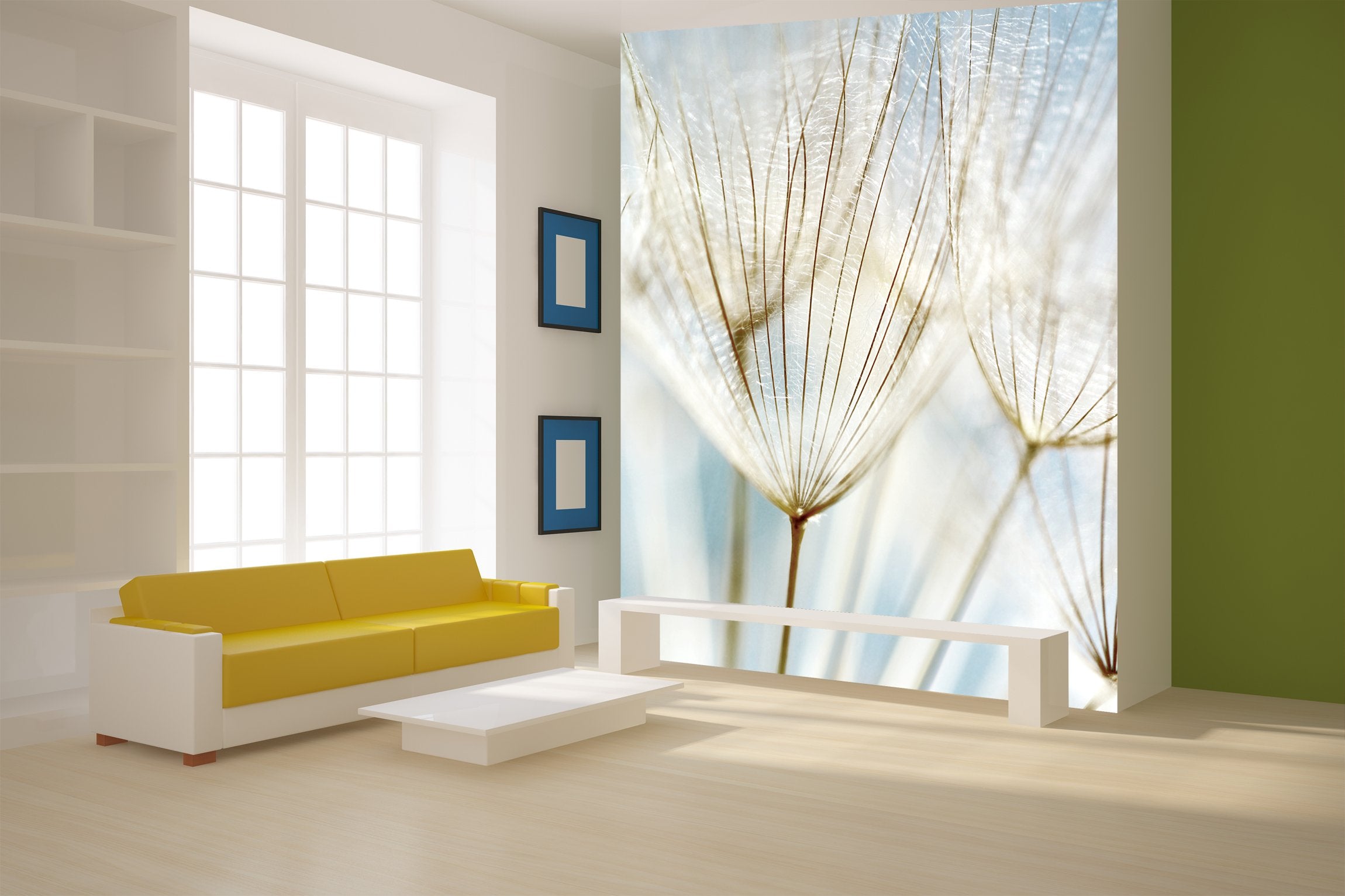 PVC Fototapete Dandelion Flower - ECO Wandbild Selbstklebende Tapete - 3D Vinyl Wandsticker XXL SW240