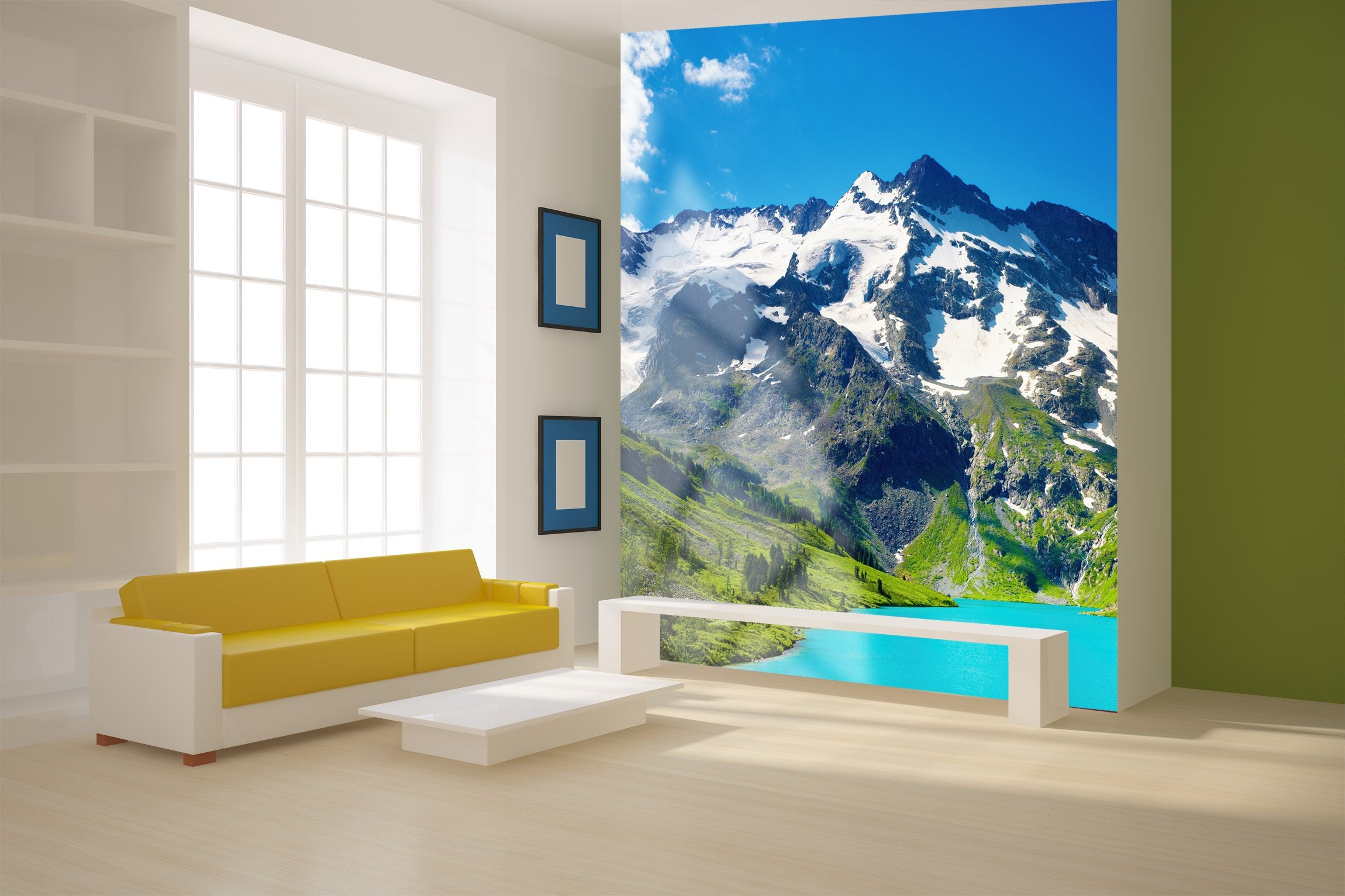 PVC Fototapete Lake - ECO Wandbild Selbstklebende Tapete - 3D Vinyl Wandsticker XXL SW224